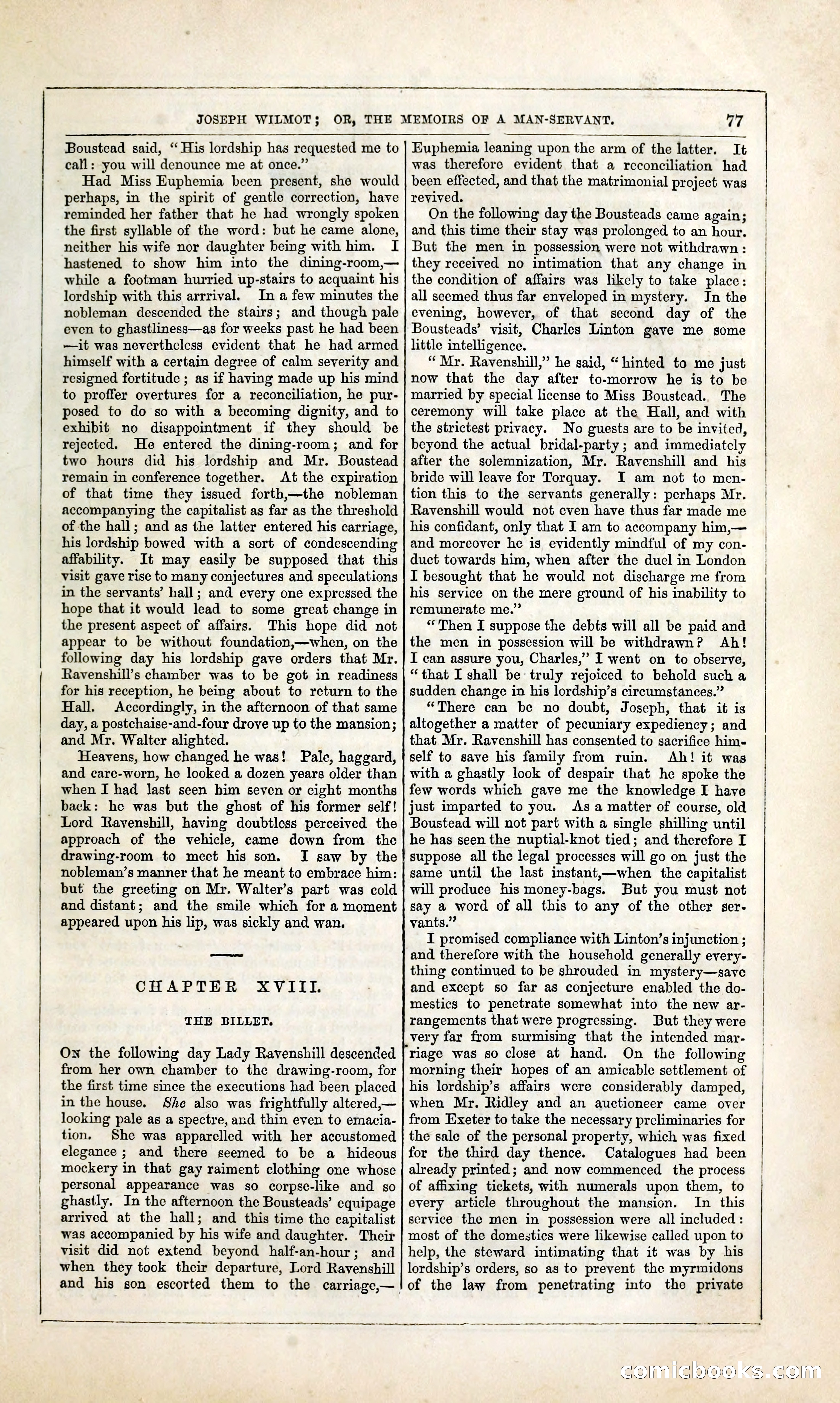 Joseph Wilmot, or, The Memoirs of a Man-Servant — page 90 of 394