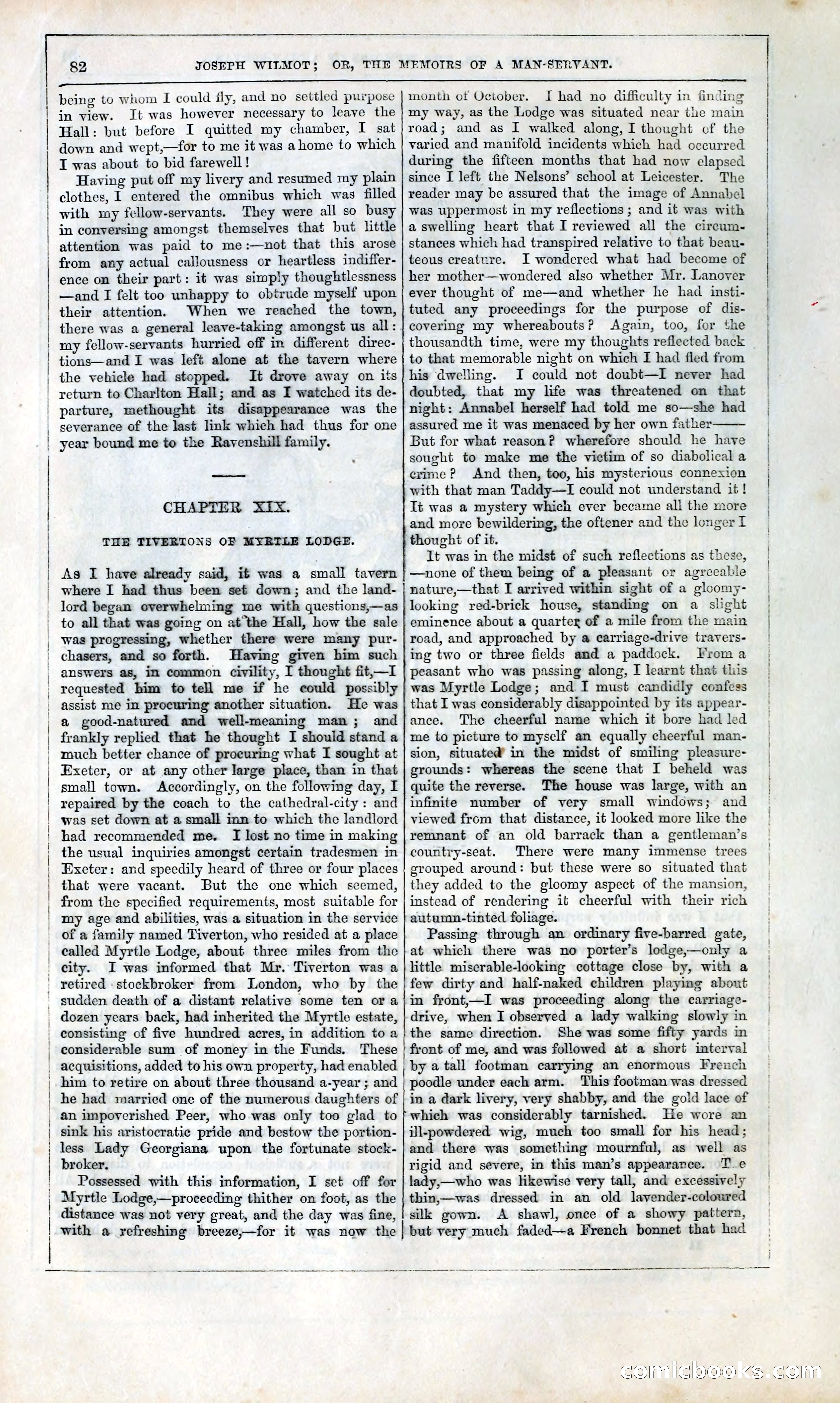 Joseph Wilmot, or, The Memoirs of a Man-Servant — page 95 of 394