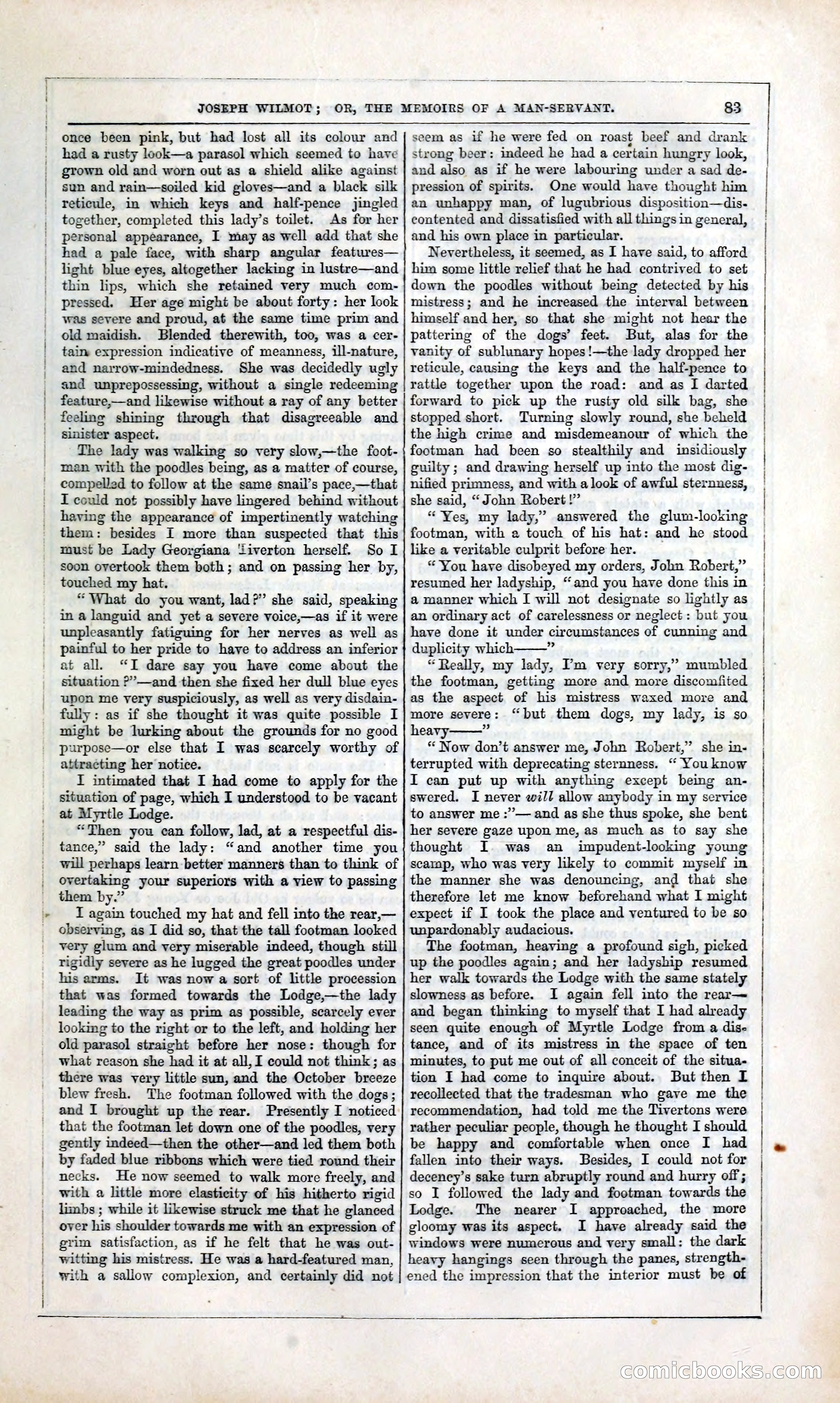 Joseph Wilmot, or, The Memoirs of a Man-Servant — page 96 of 394