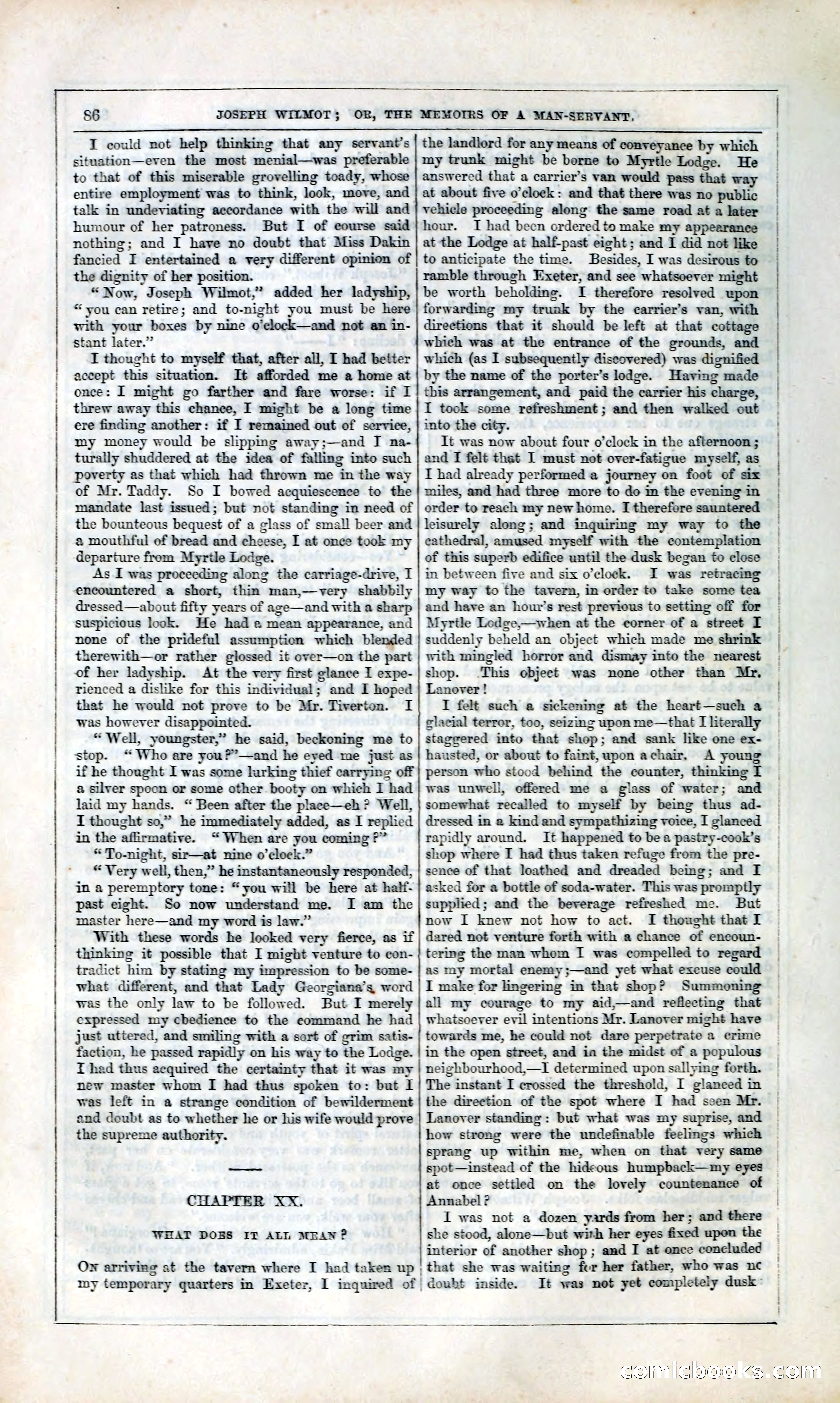 Joseph Wilmot, or, The Memoirs of a Man-Servant — page 99 of 394