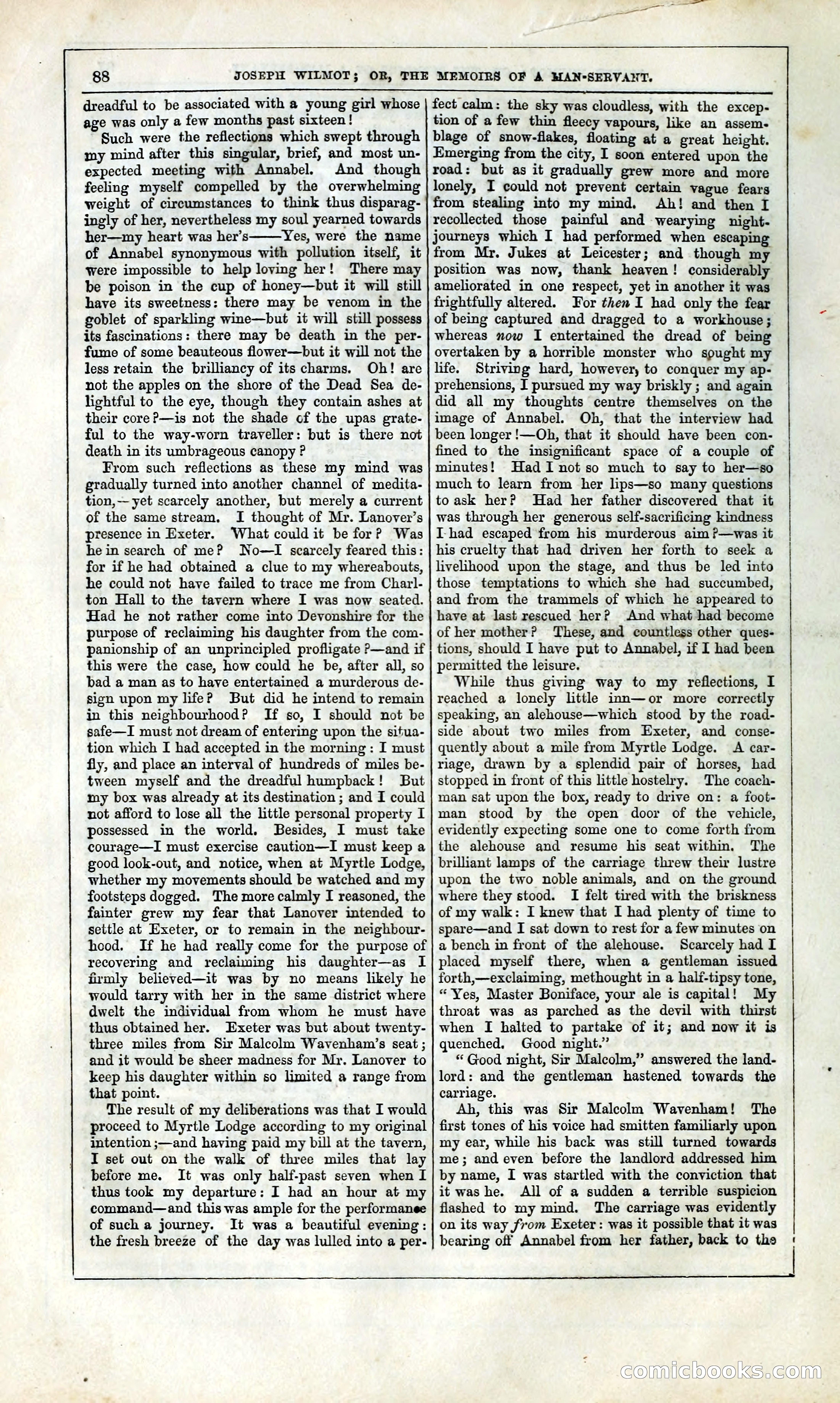 Joseph Wilmot, or, The Memoirs of a Man-Servant — page 101 of 394