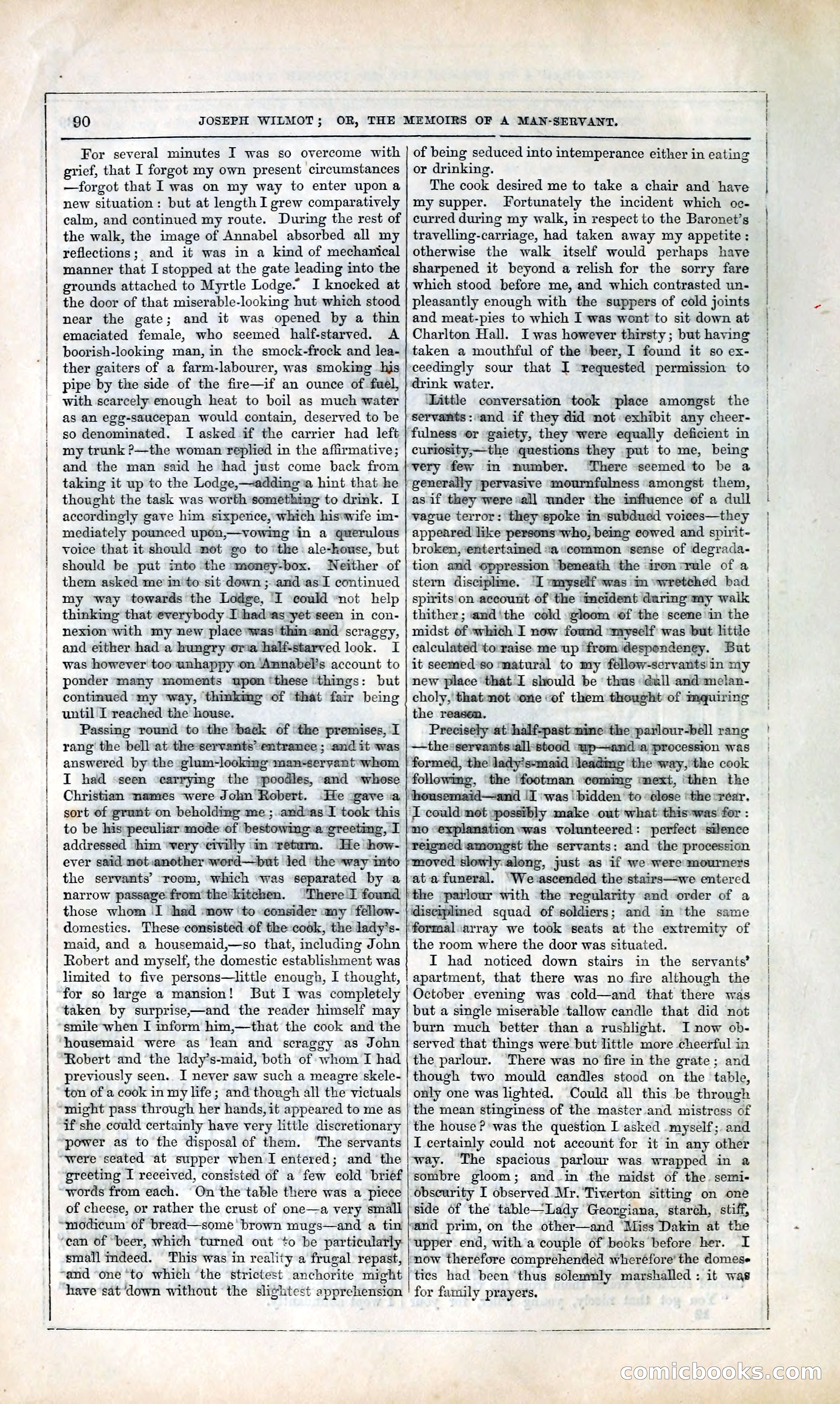 Joseph Wilmot, or, The Memoirs of a Man-Servant — page 103 of 394