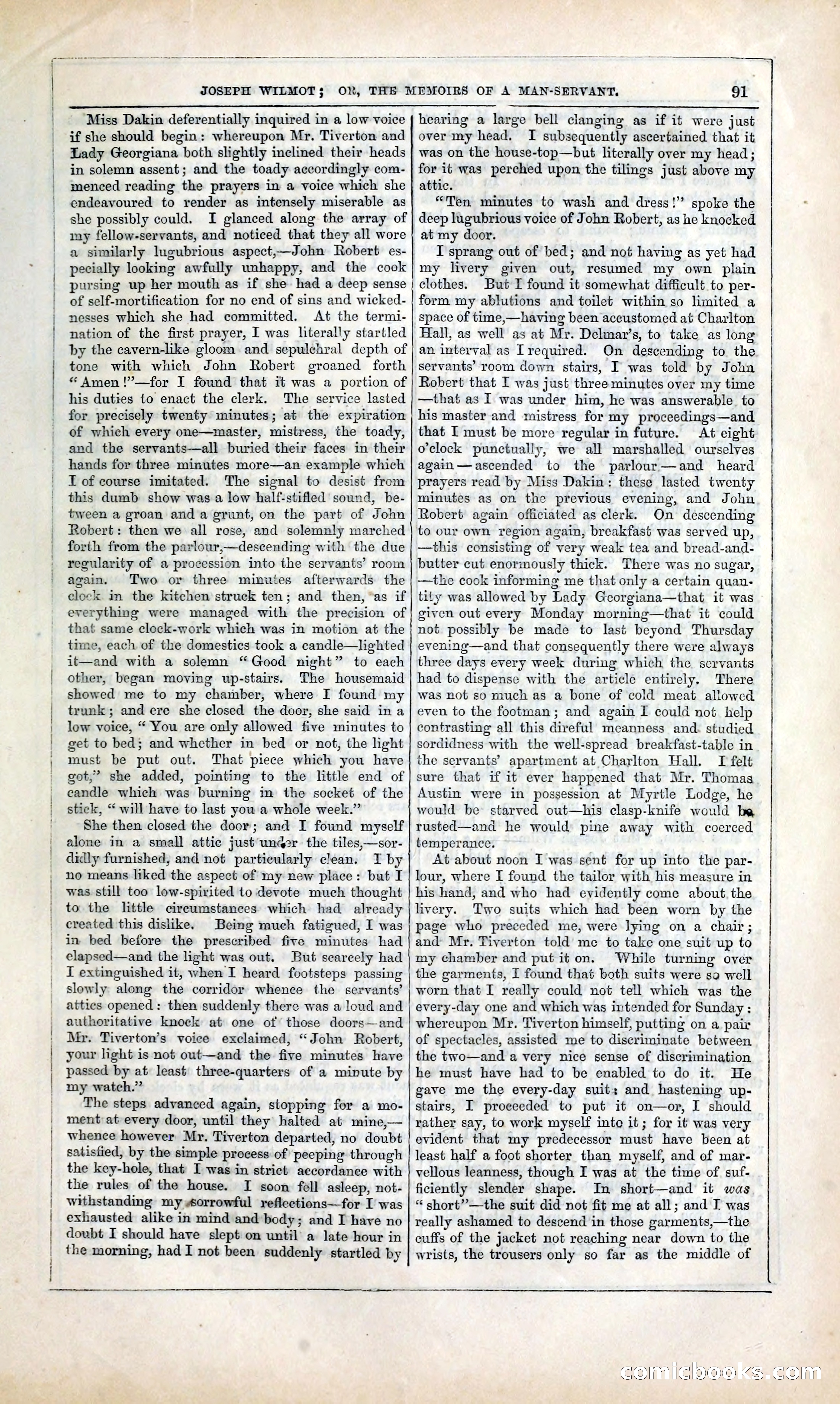 Joseph Wilmot, or, The Memoirs of a Man-Servant — page 104 of 394