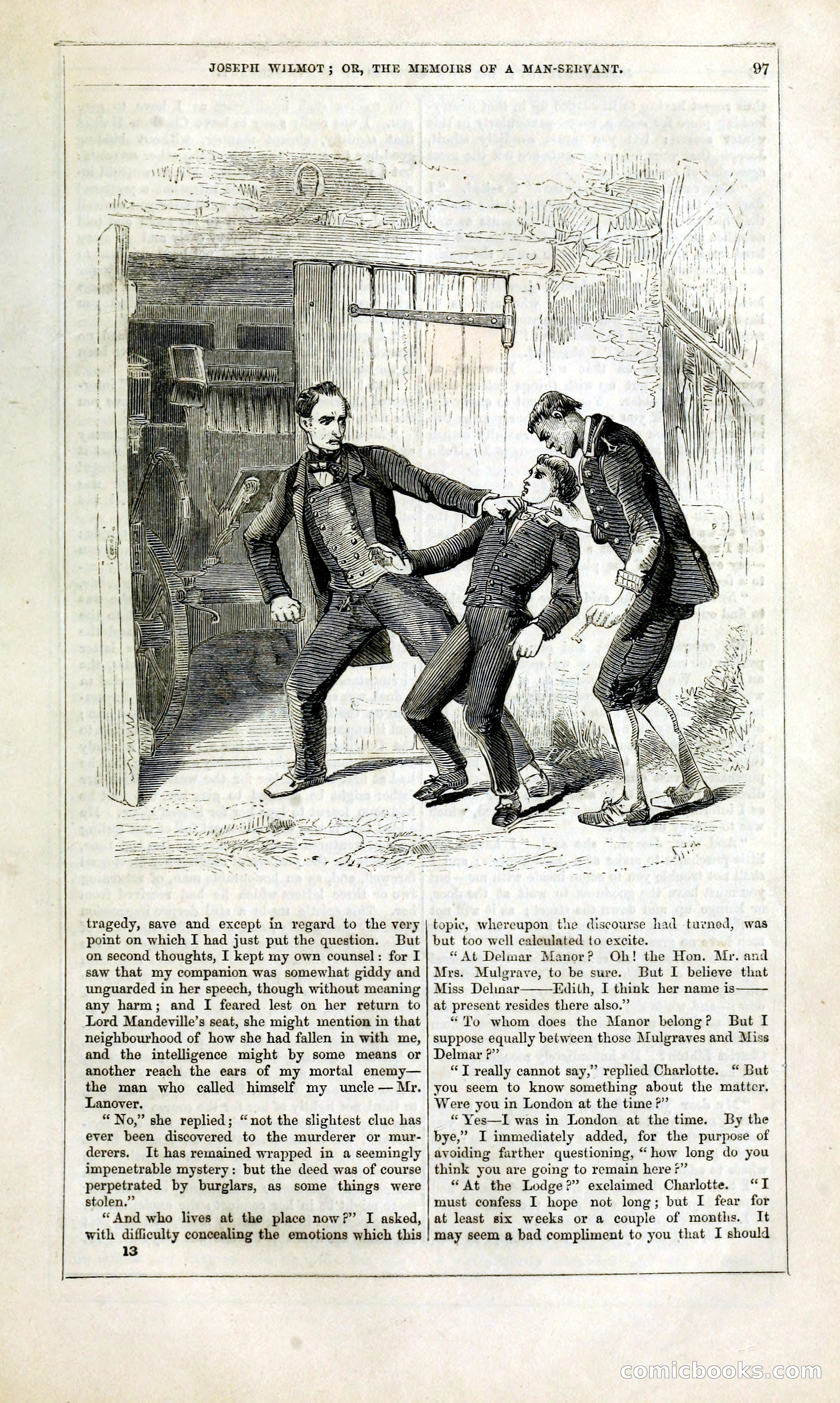 Joseph Wilmot, or, The Memoirs of a Man-Servant — page 110 of 394