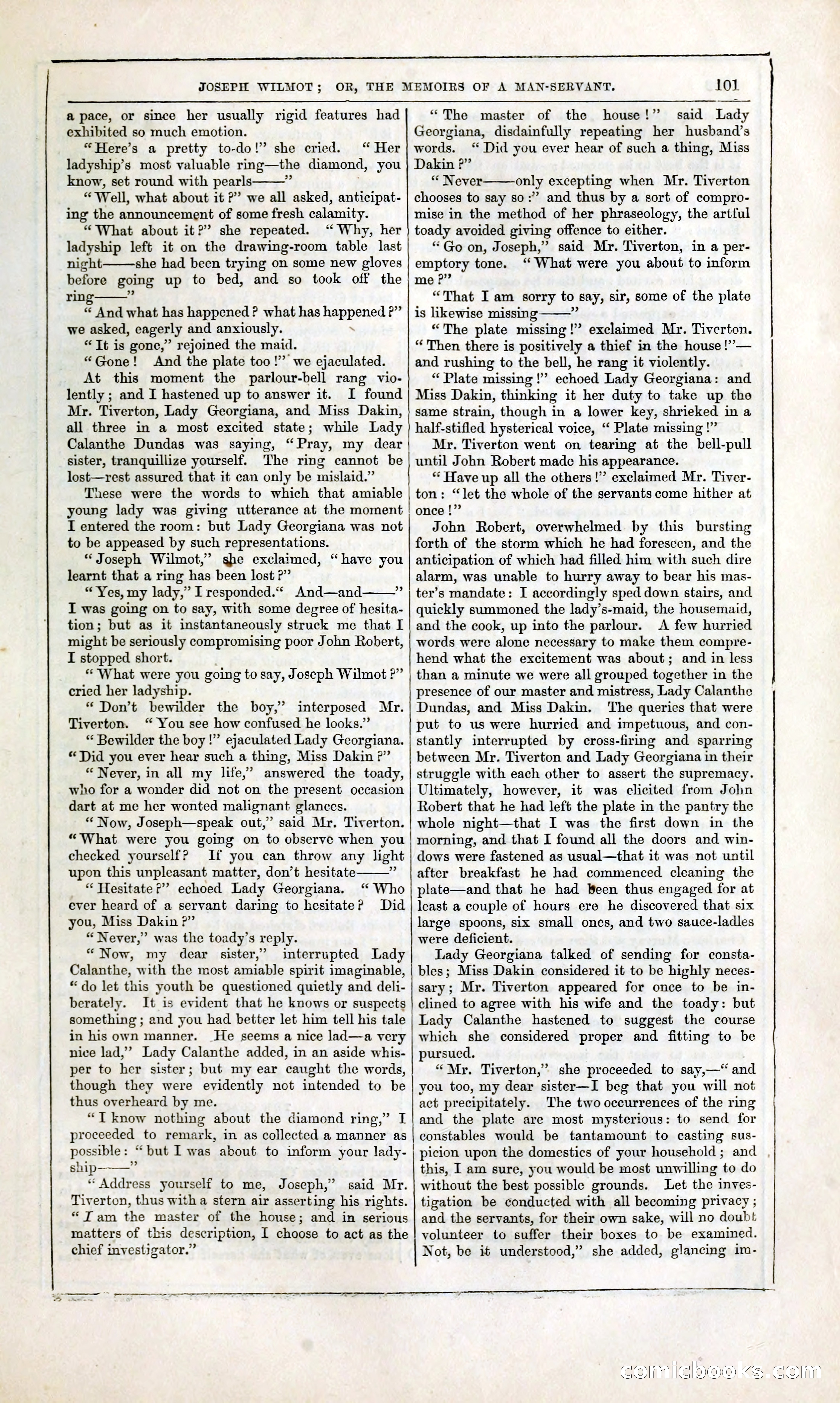 Joseph Wilmot, or, The Memoirs of a Man-Servant — page 114 of 394