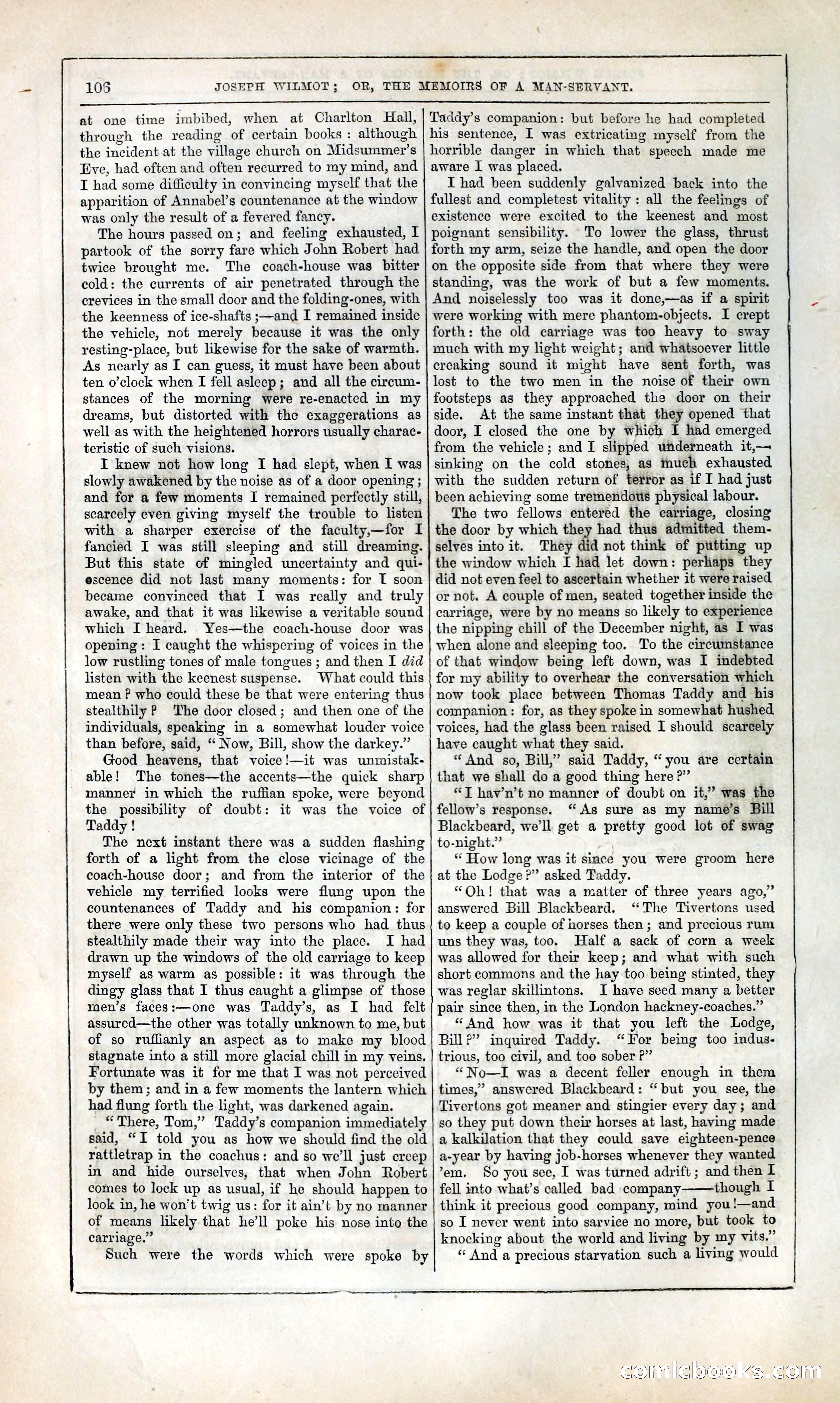 Joseph Wilmot, or, The Memoirs of a Man-Servant — page 119 of 394