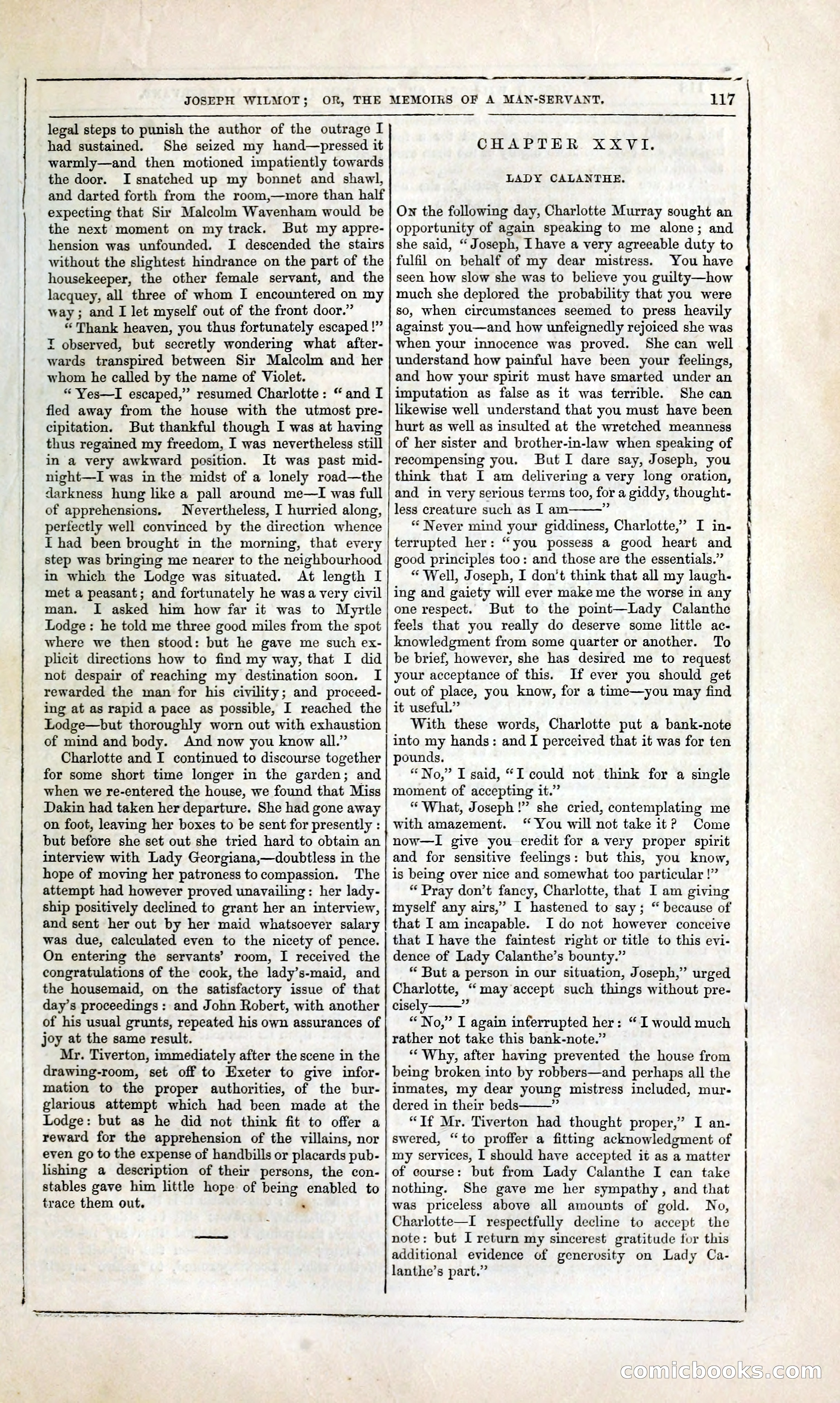 Joseph Wilmot, or, The Memoirs of a Man-Servant — page 130 of 394