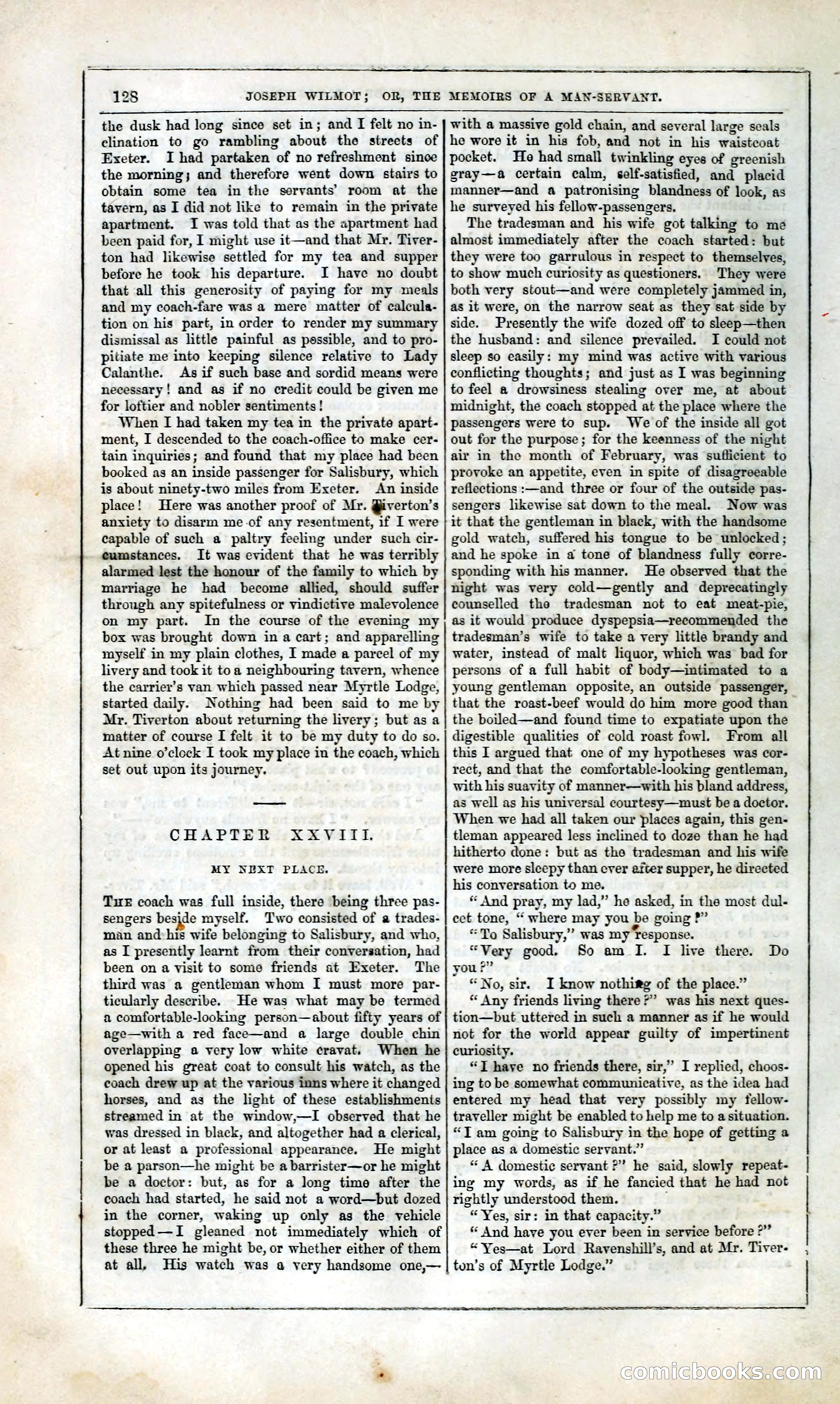 Joseph Wilmot, or, The Memoirs of a Man-Servant — page 141 of 394