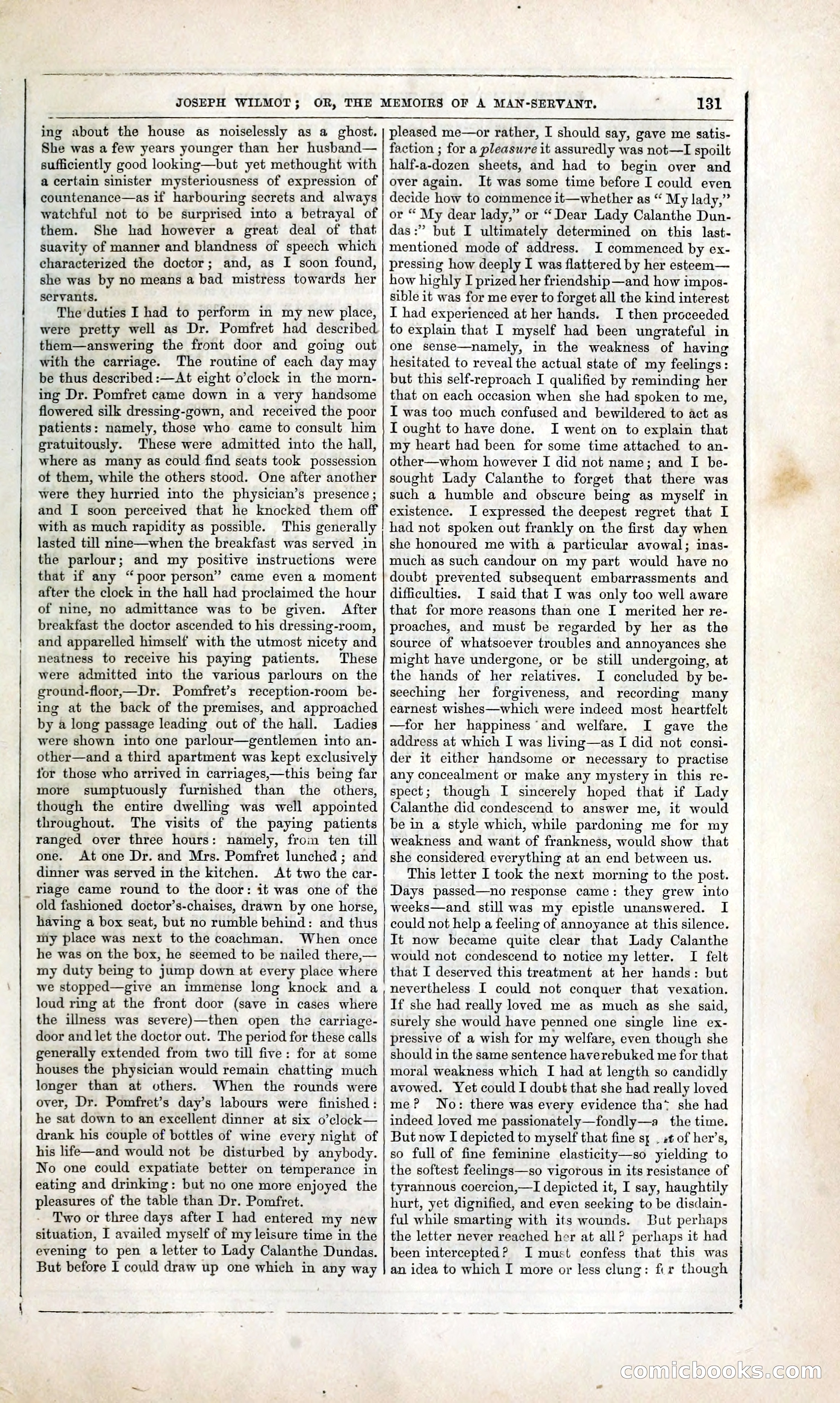 Joseph Wilmot, or, The Memoirs of a Man-Servant — page 144 of 394
