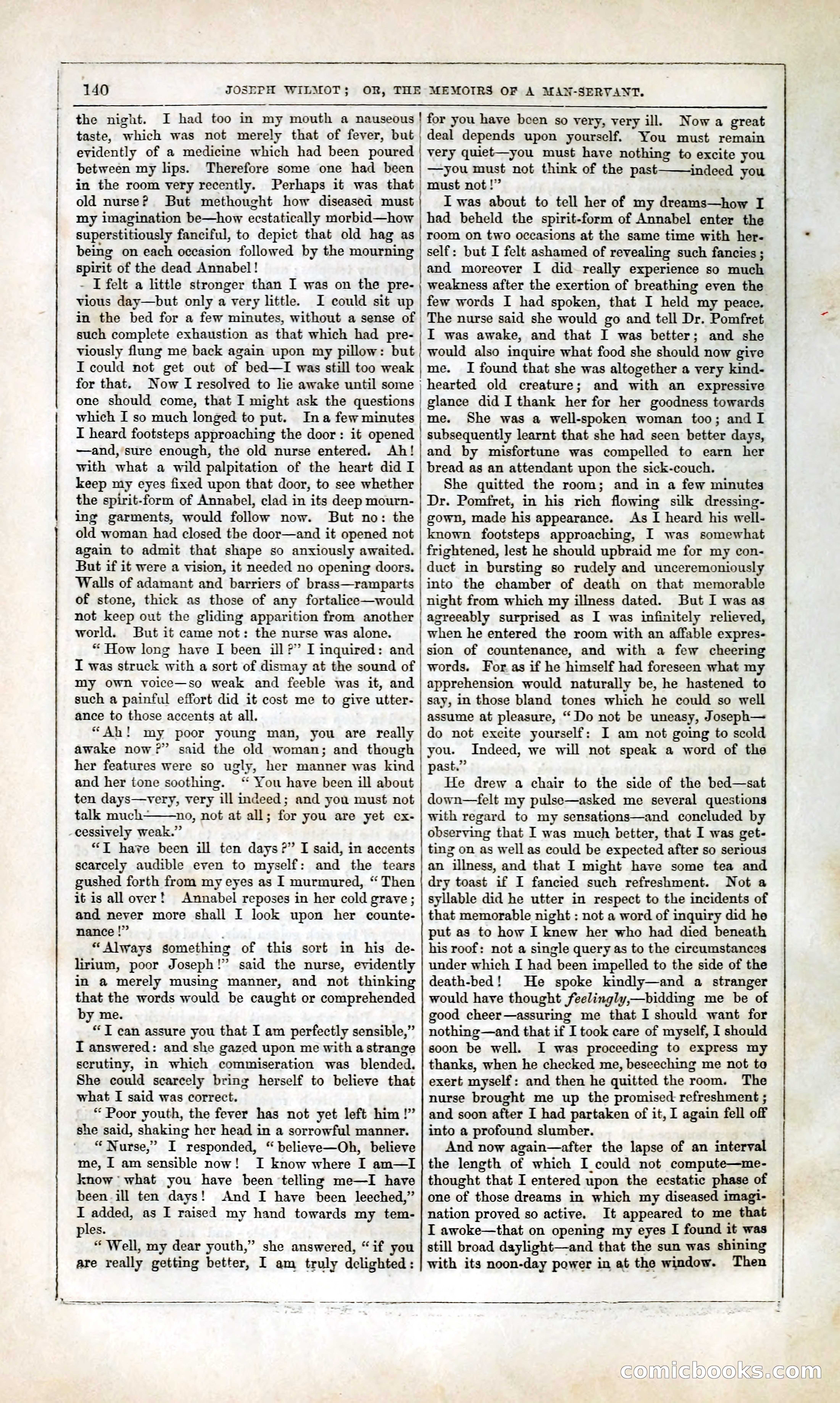 Joseph Wilmot, or, The Memoirs of a Man-Servant — page 153 of 394