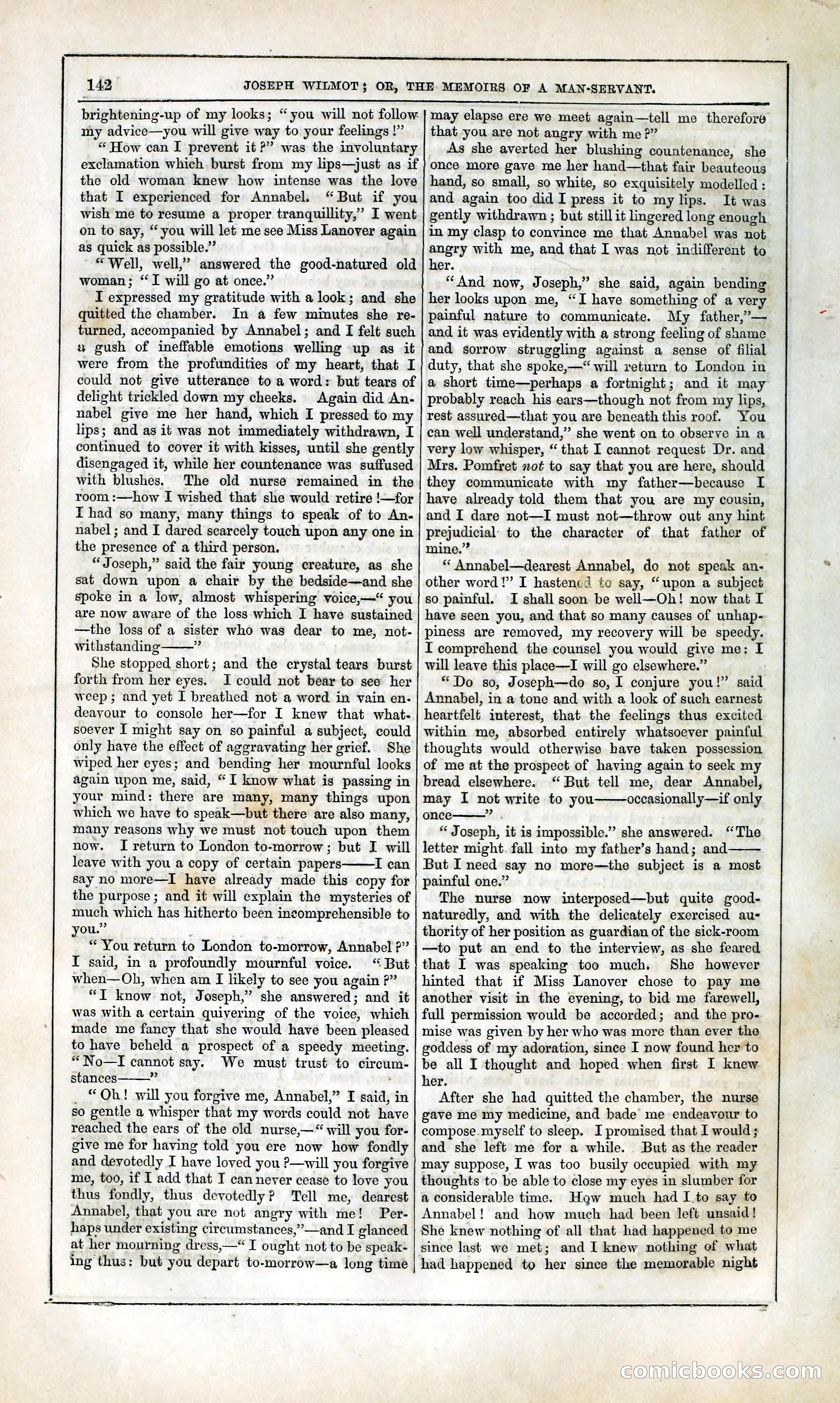 Joseph Wilmot, or, The Memoirs of a Man-Servant — page 155 of 394