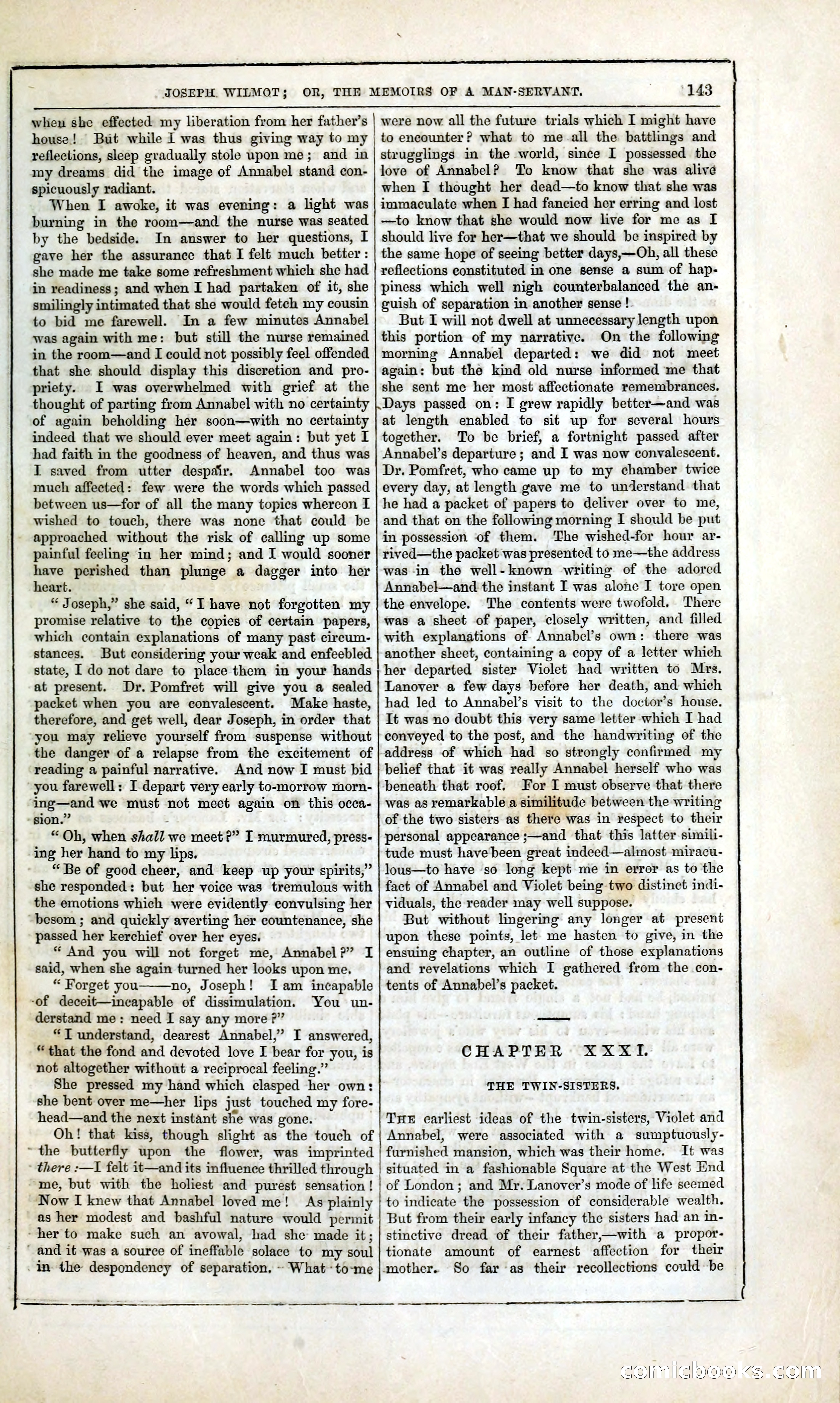 Joseph Wilmot, or, The Memoirs of a Man-Servant — page 156 of 394
