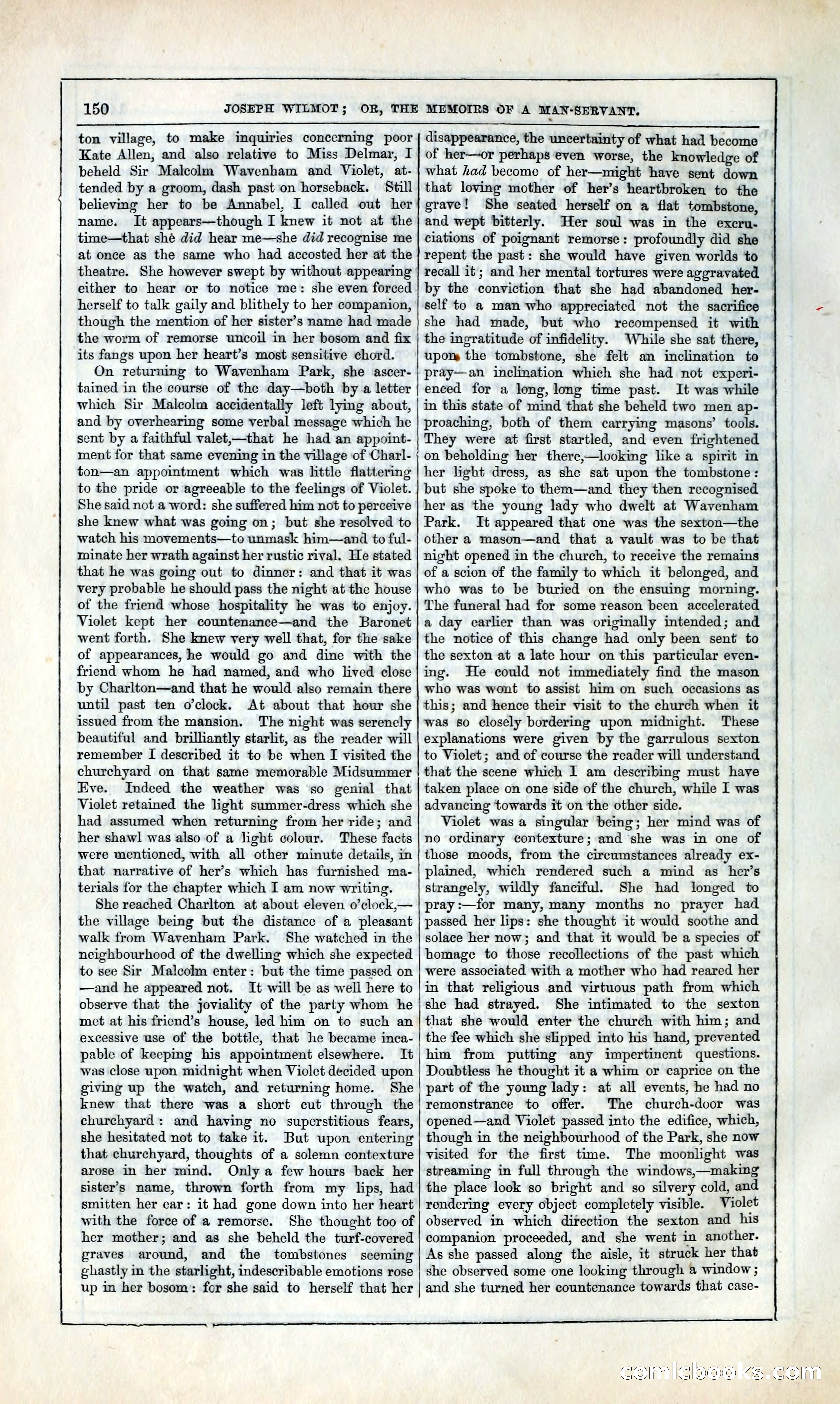 Joseph Wilmot, or, The Memoirs of a Man-Servant — page 163 of 394