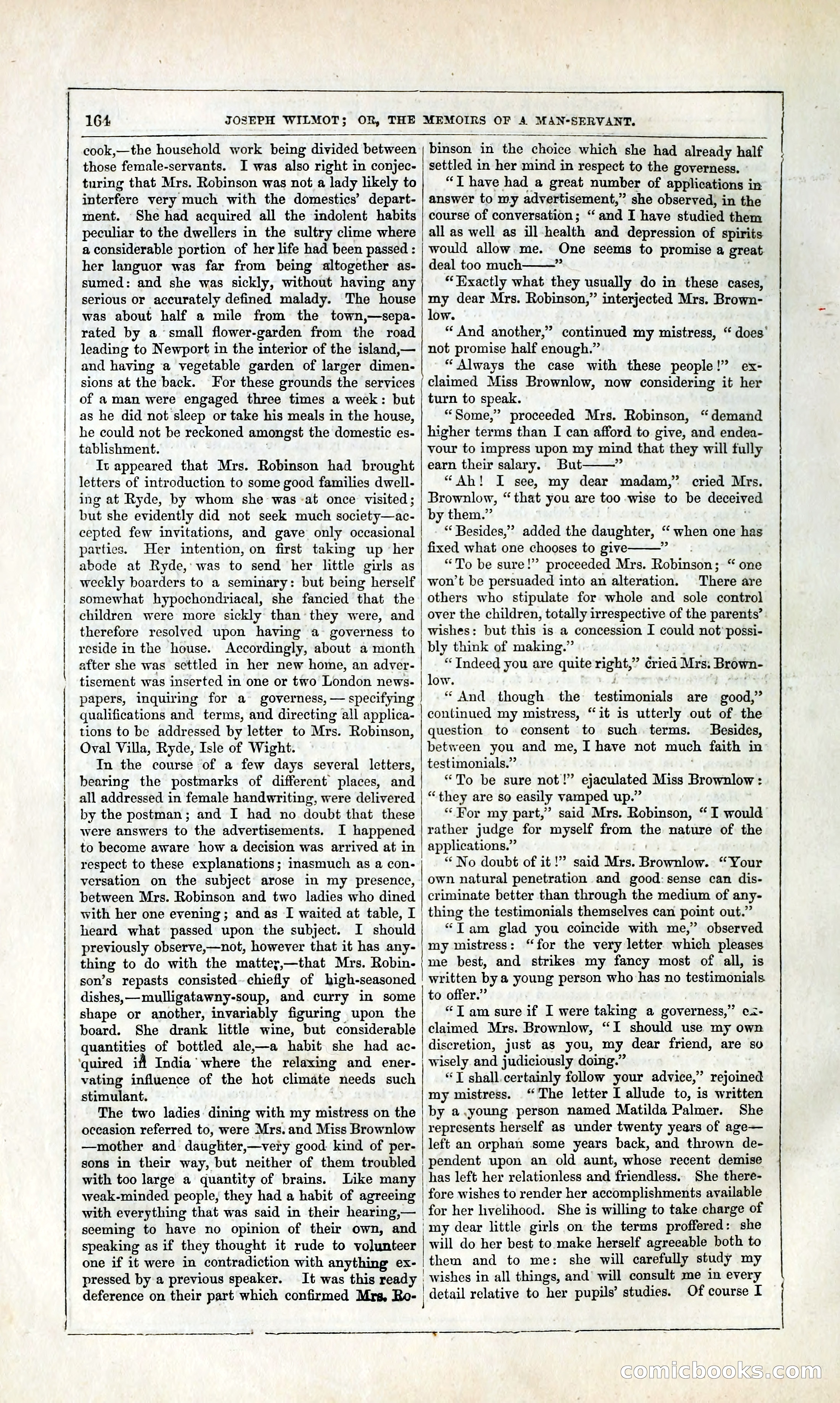 Joseph Wilmot, or, The Memoirs of a Man-Servant — page 177 of 394