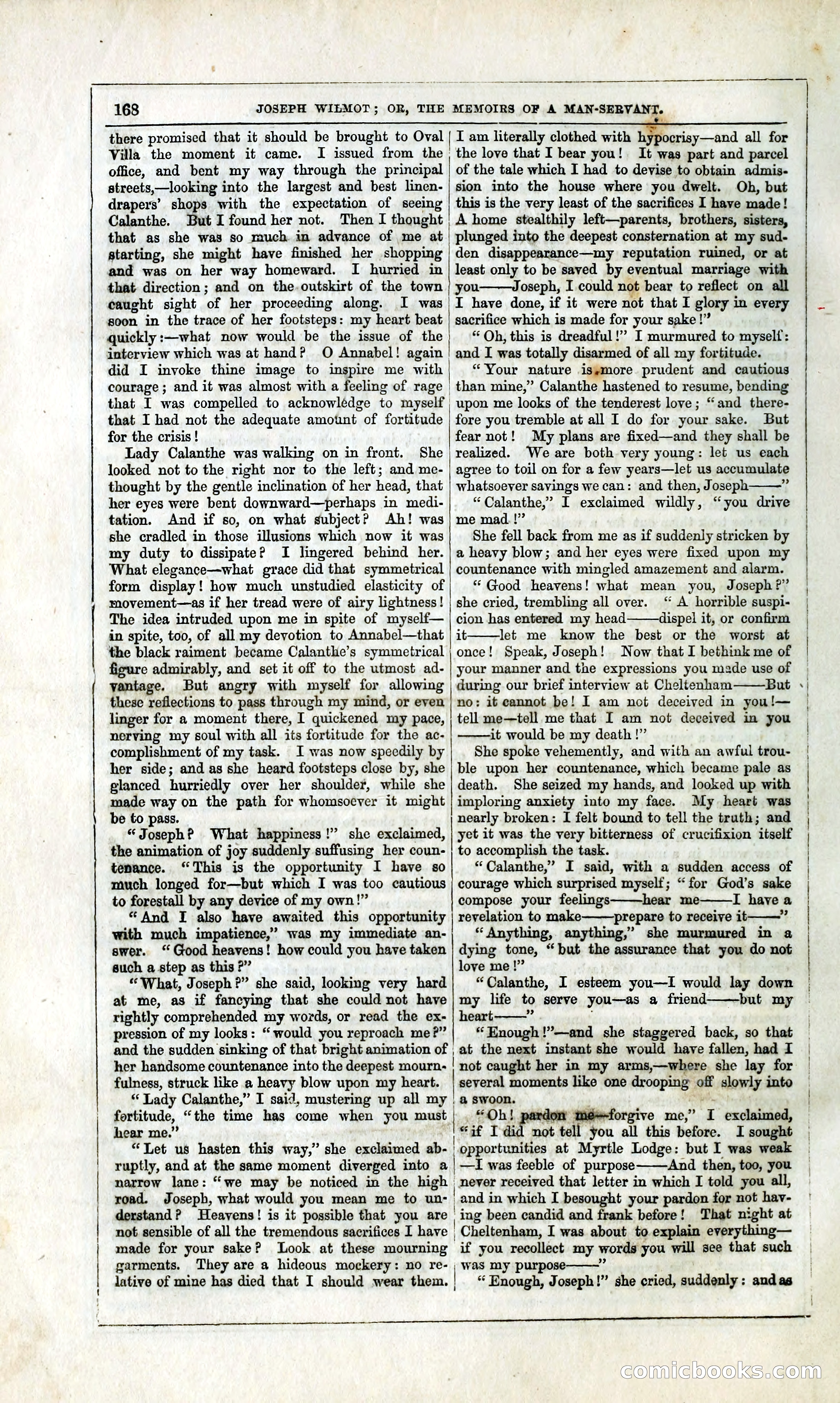 Joseph Wilmot, or, The Memoirs of a Man-Servant — page 181 of 394
