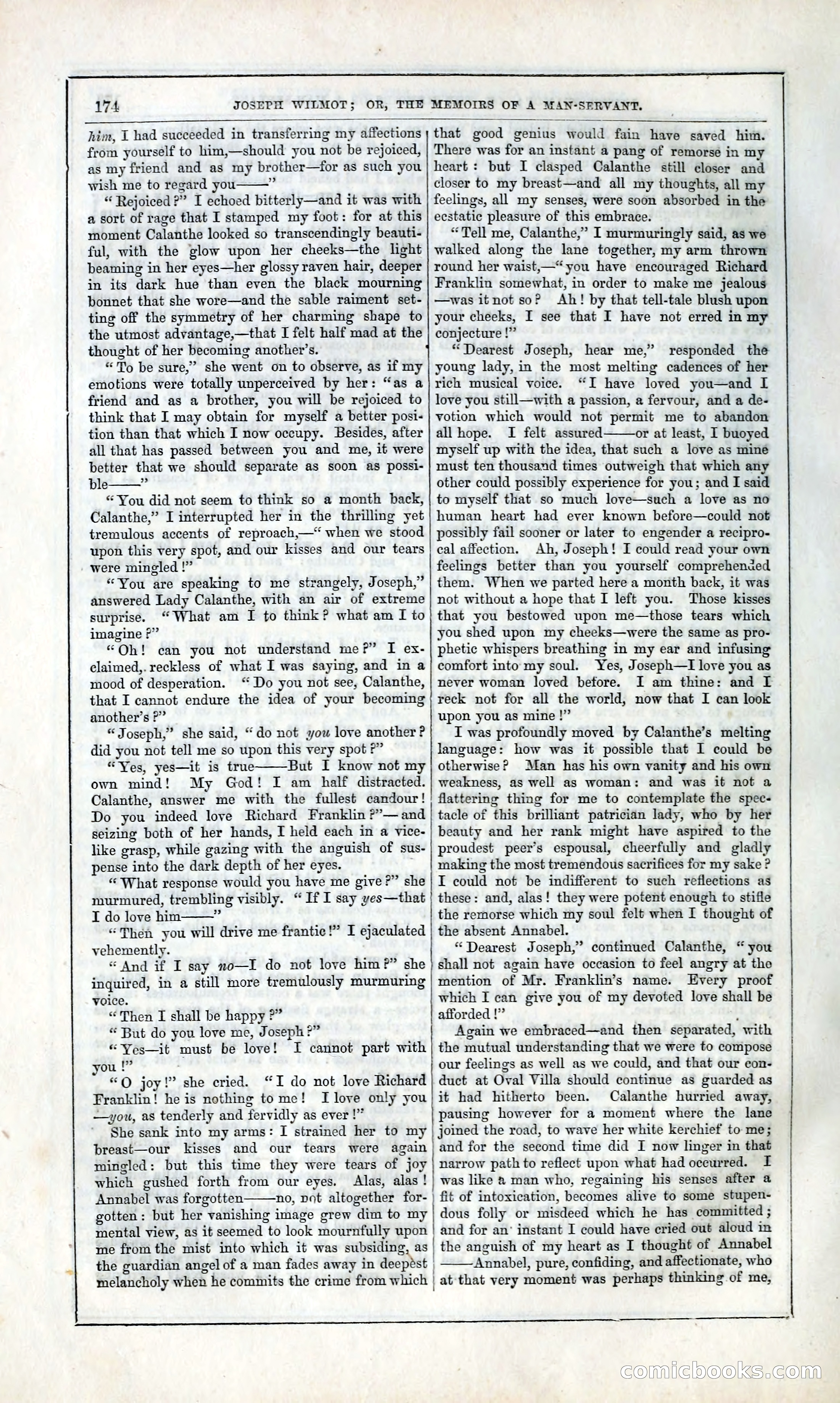 Joseph Wilmot, or, The Memoirs of a Man-Servant — page 187 of 394