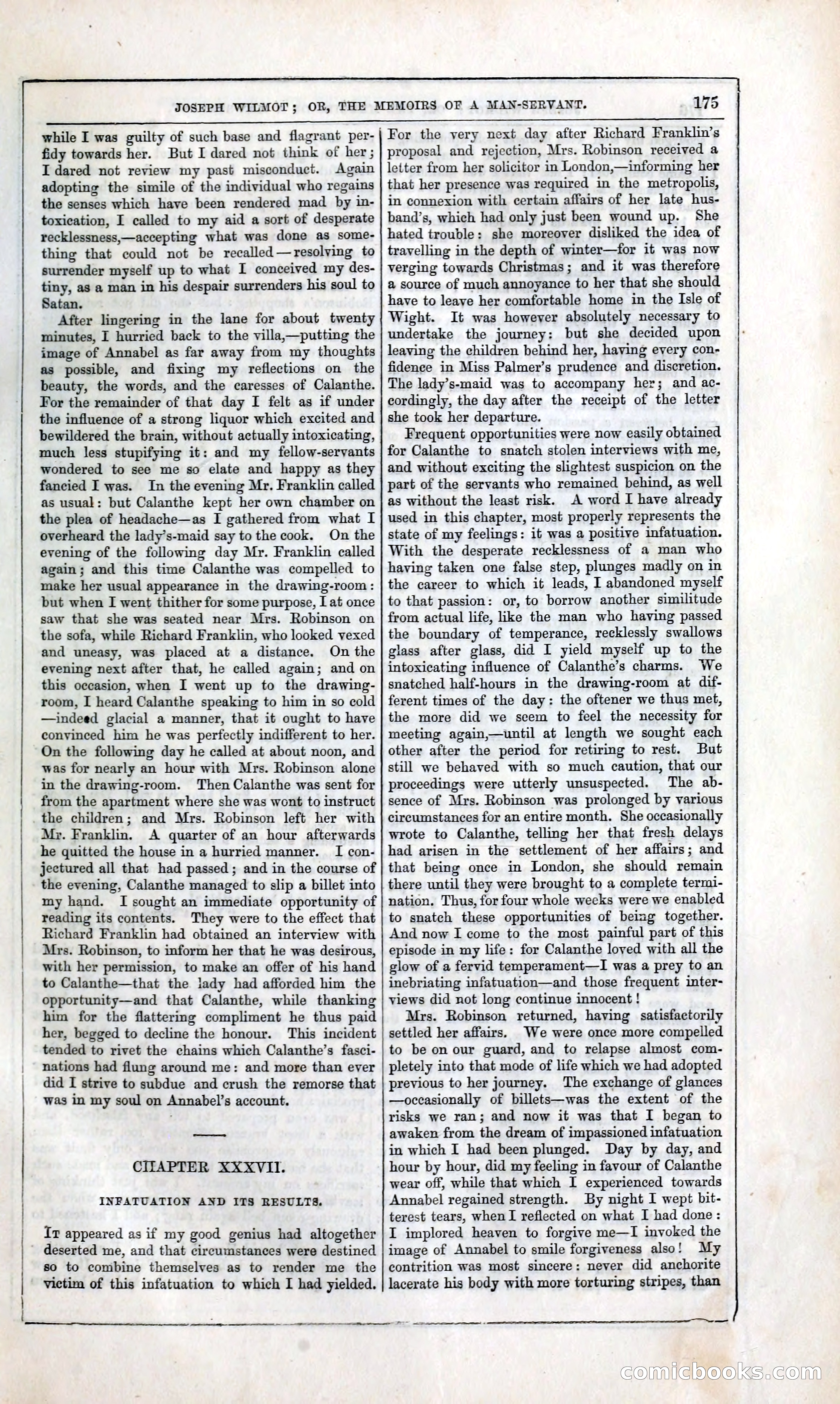 Joseph Wilmot, or, The Memoirs of a Man-Servant — page 188 of 394