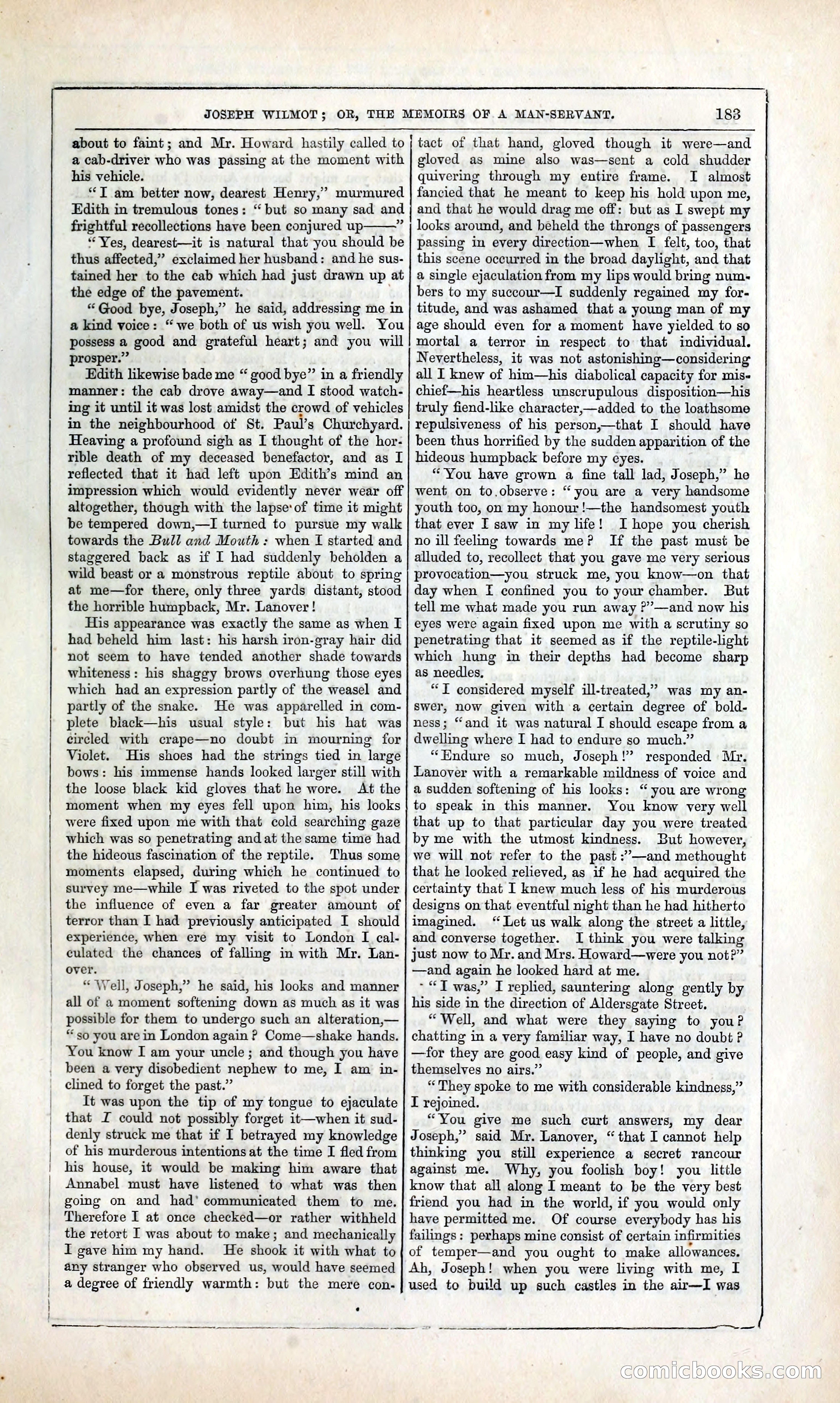 Joseph Wilmot, or, The Memoirs of a Man-Servant — page 196 of 394