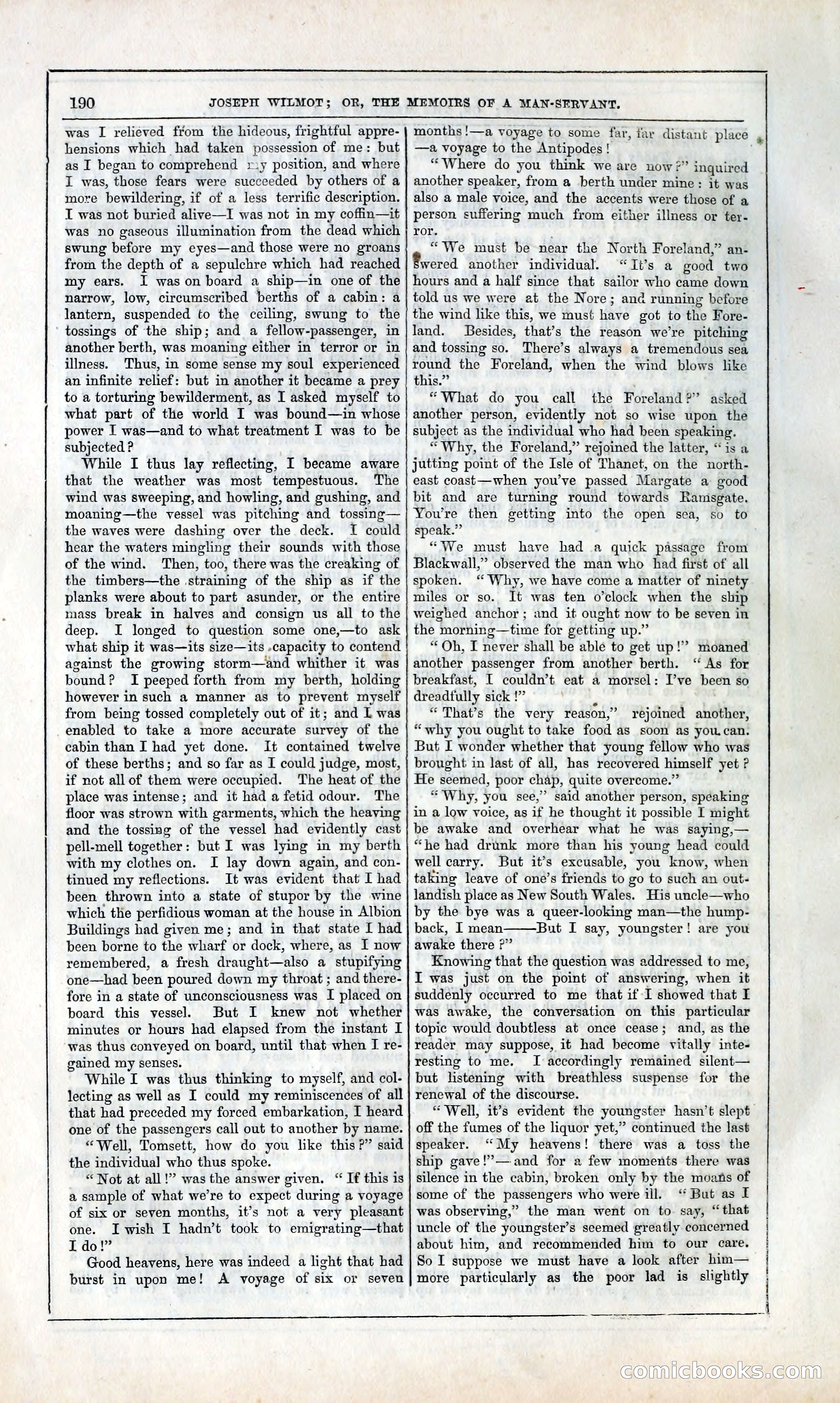 Joseph Wilmot, or, The Memoirs of a Man-Servant — page 203 of 394