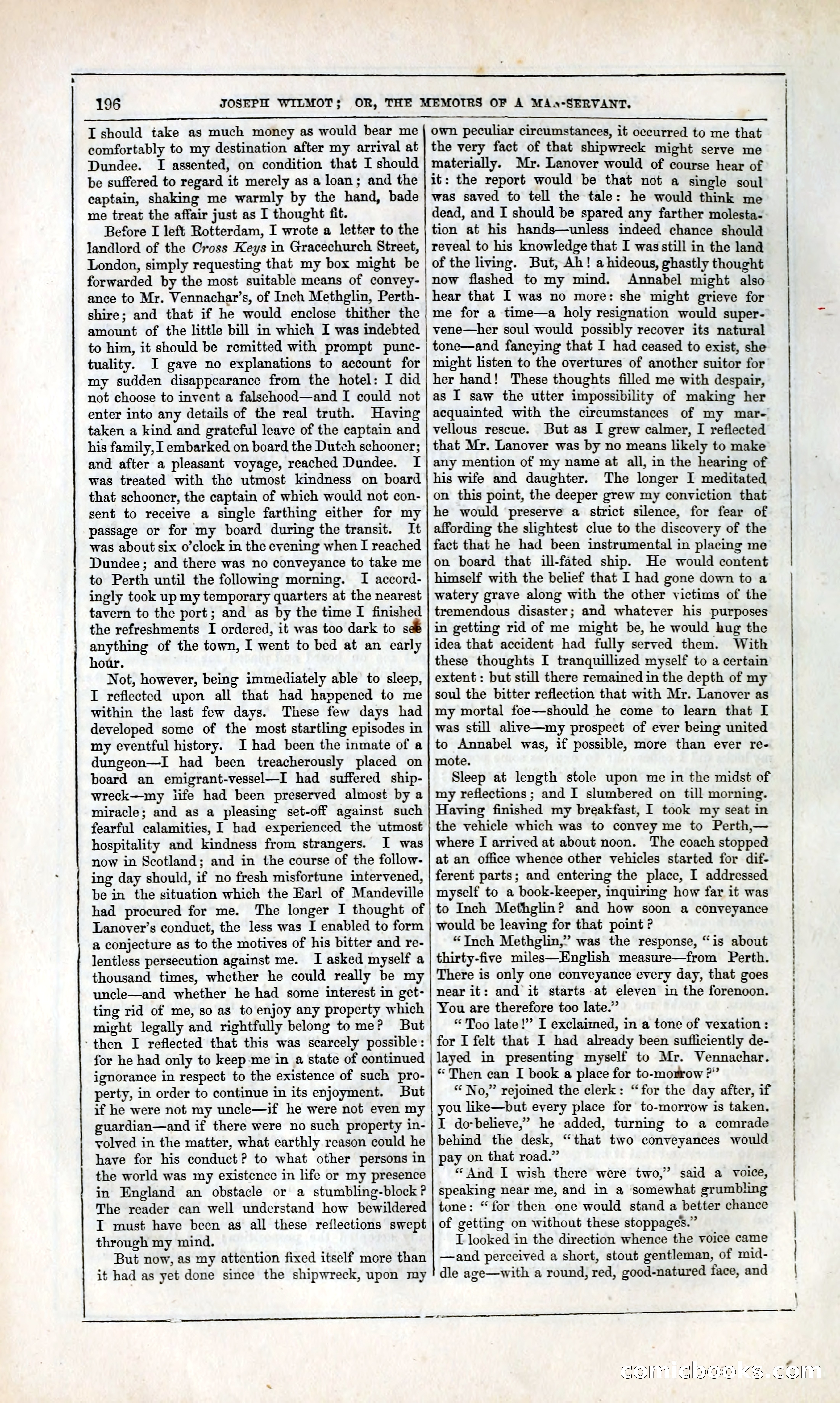 Joseph Wilmot, or, The Memoirs of a Man-Servant — page 209 of 394
