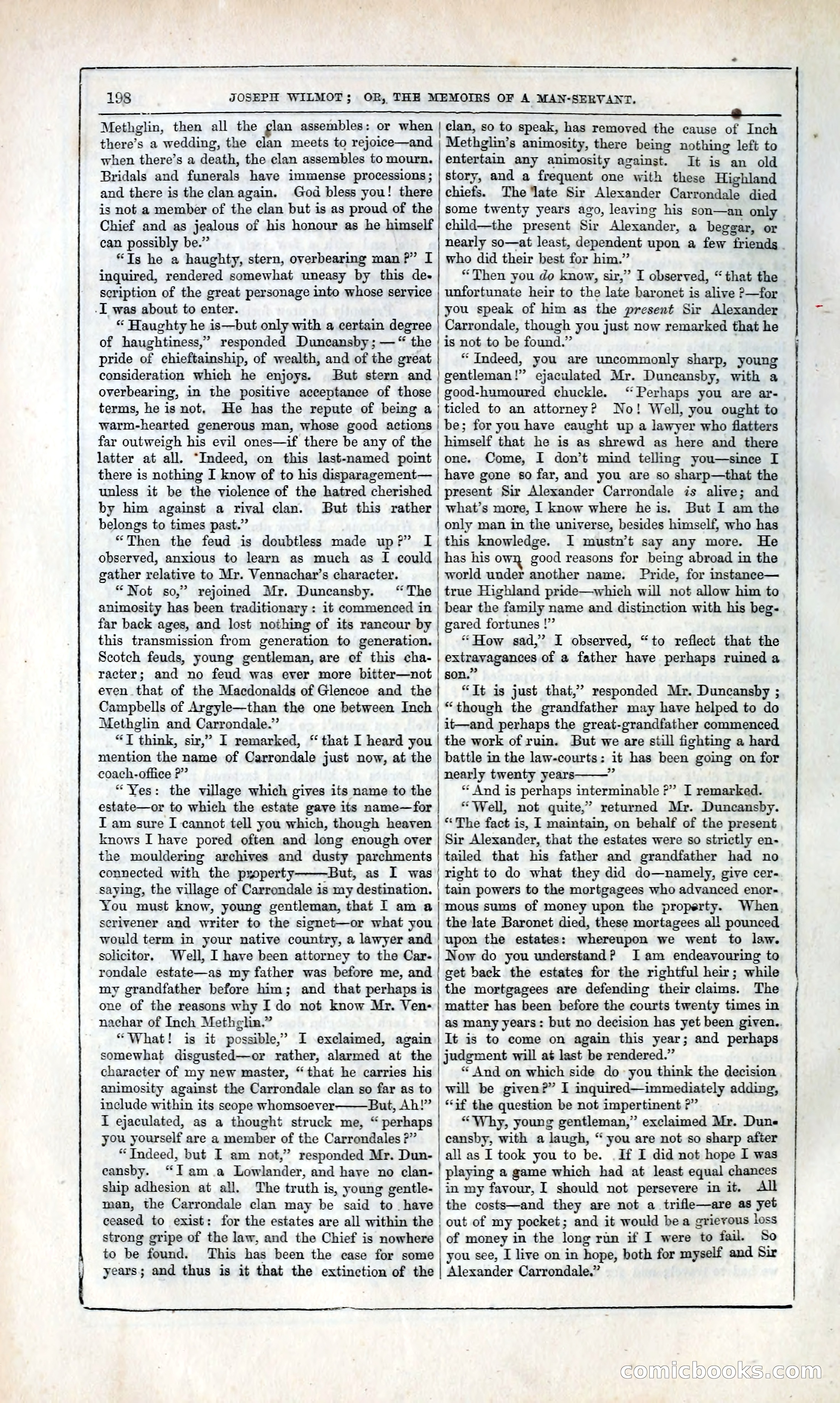 Joseph Wilmot, or, The Memoirs of a Man-Servant — page 211 of 394