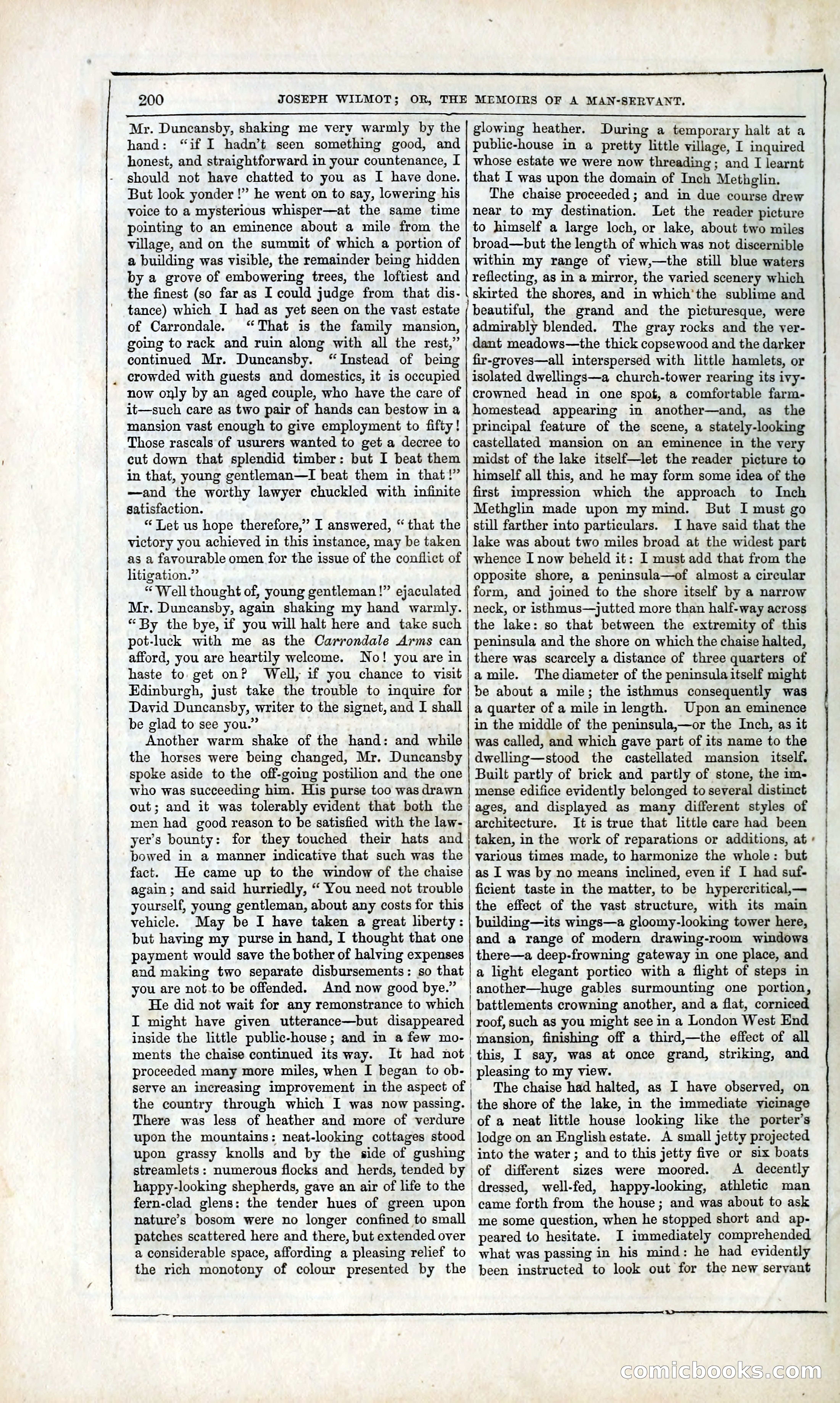 Joseph Wilmot, or, The Memoirs of a Man-Servant — page 213 of 394
