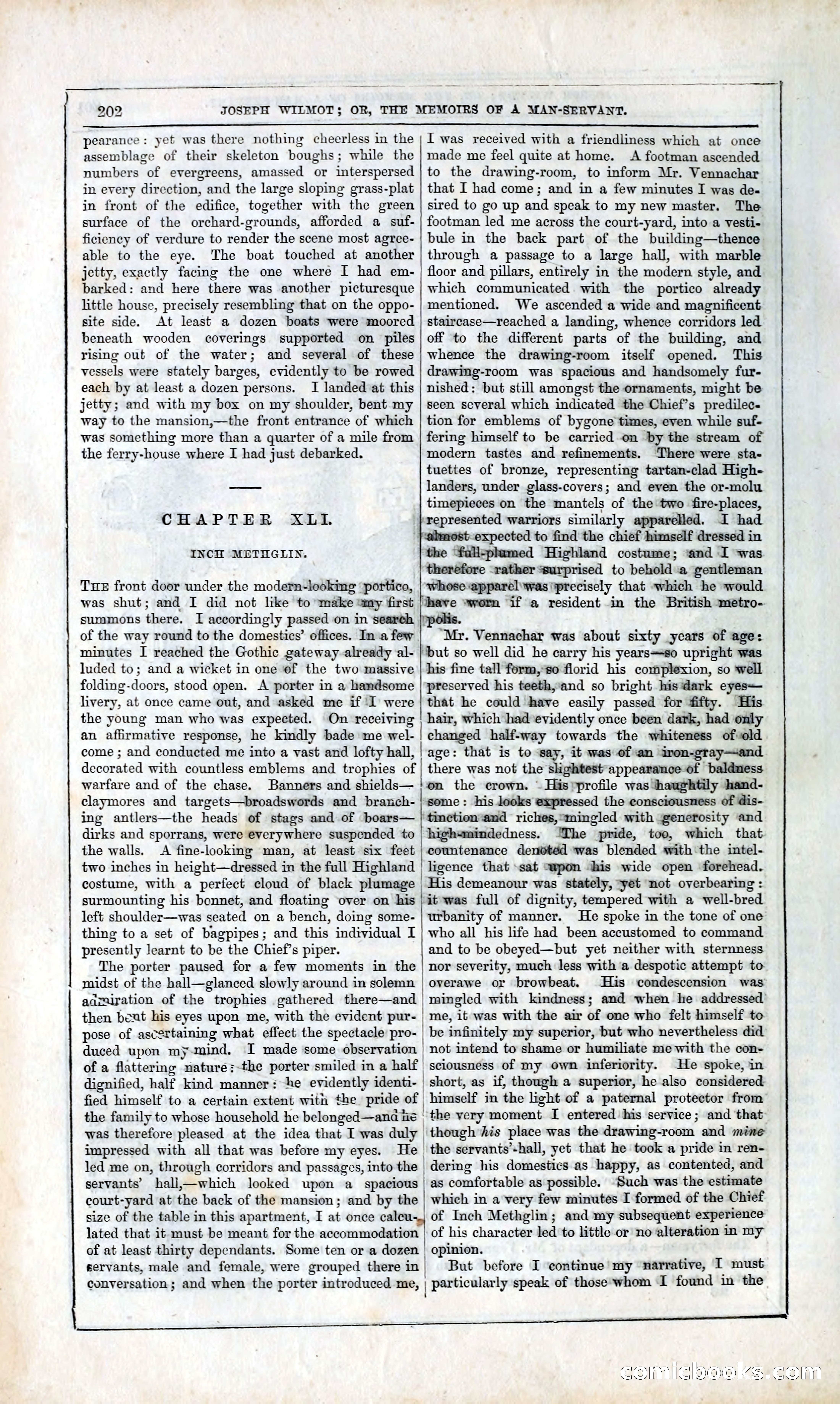 Joseph Wilmot, or, The Memoirs of a Man-Servant — page 215 of 394