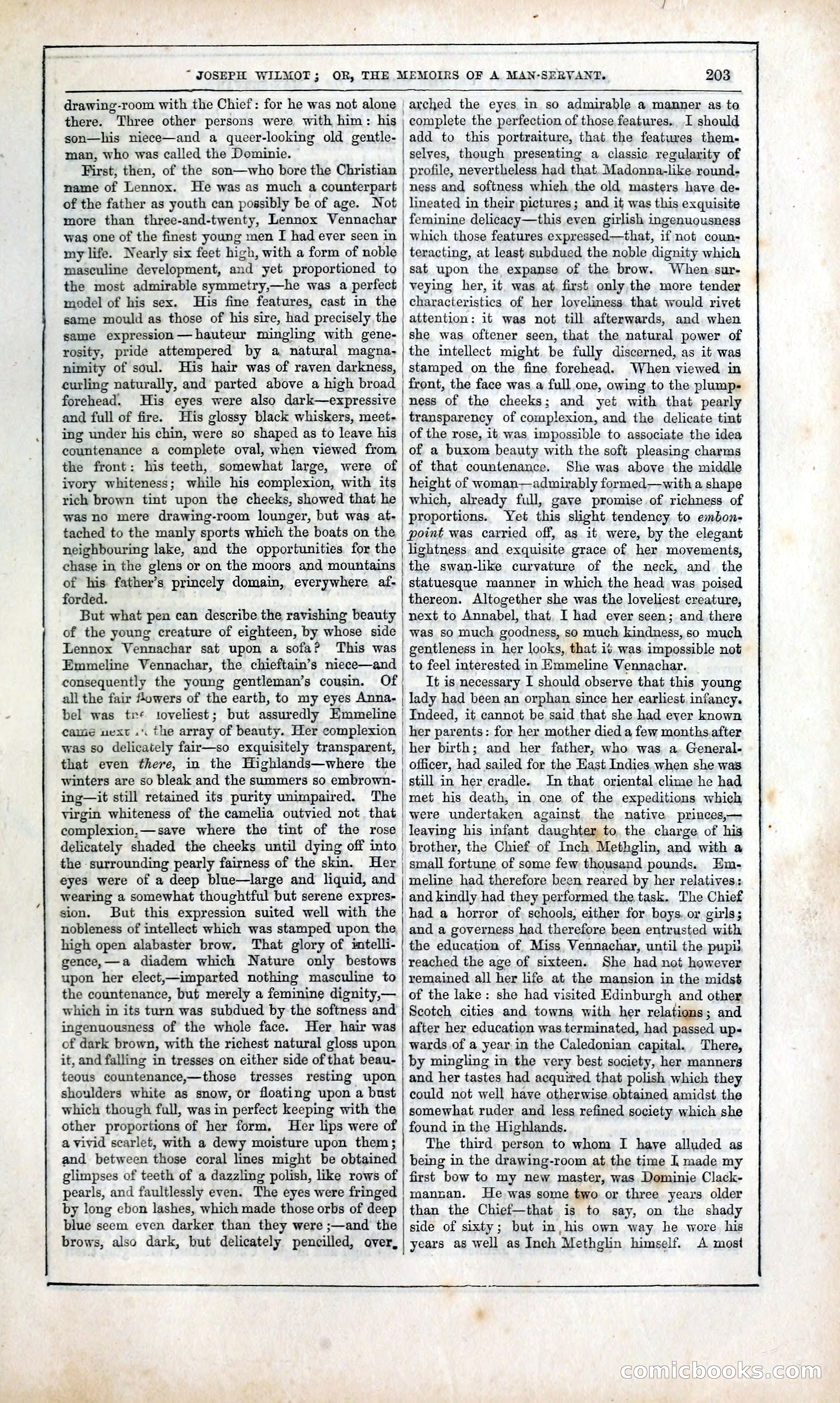Joseph Wilmot, or, The Memoirs of a Man-Servant — page 216 of 394