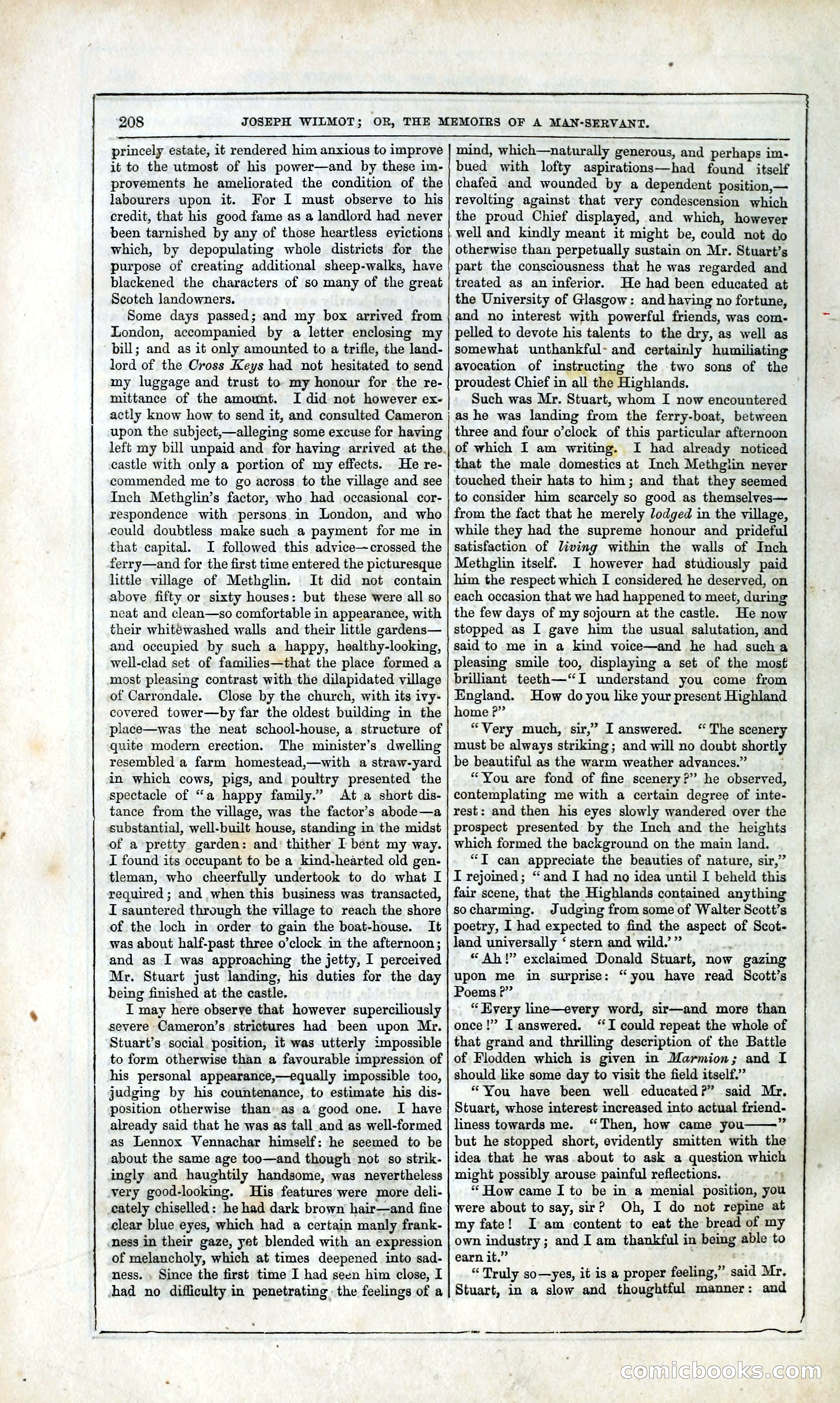Joseph Wilmot, or, The Memoirs of a Man-Servant — page 221 of 394