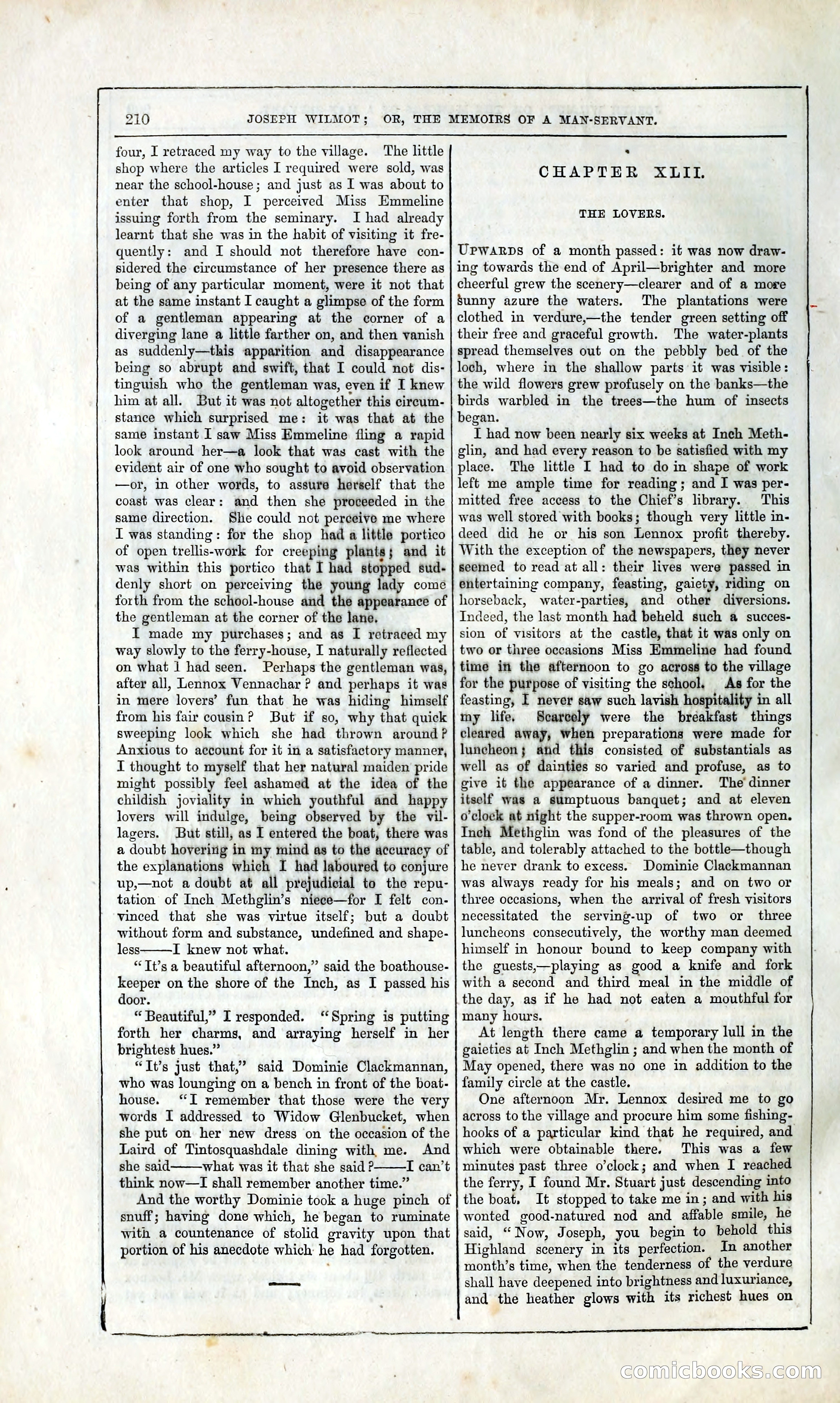 Joseph Wilmot, or, The Memoirs of a Man-Servant — page 223 of 394