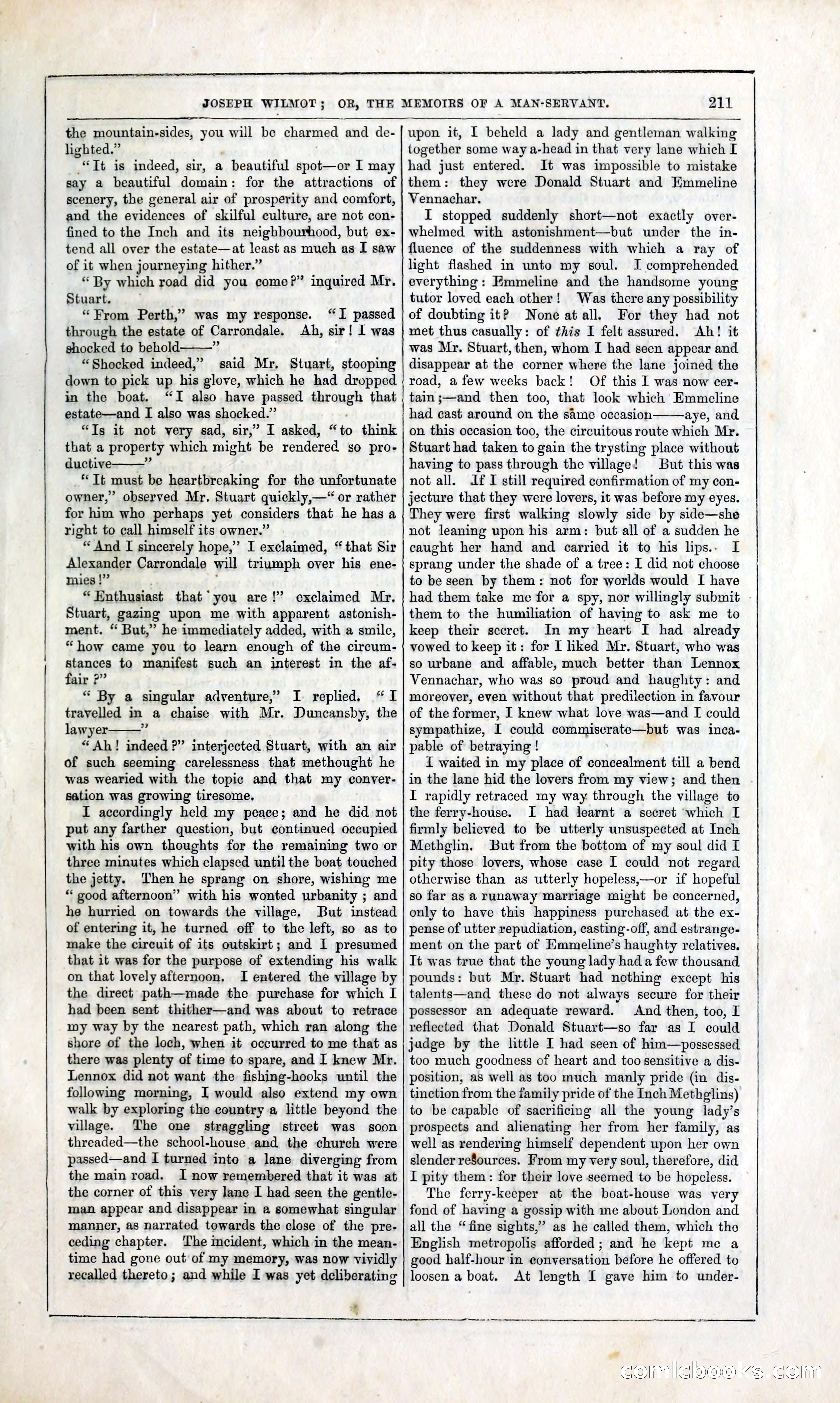 Joseph Wilmot, or, The Memoirs of a Man-Servant — page 224 of 394