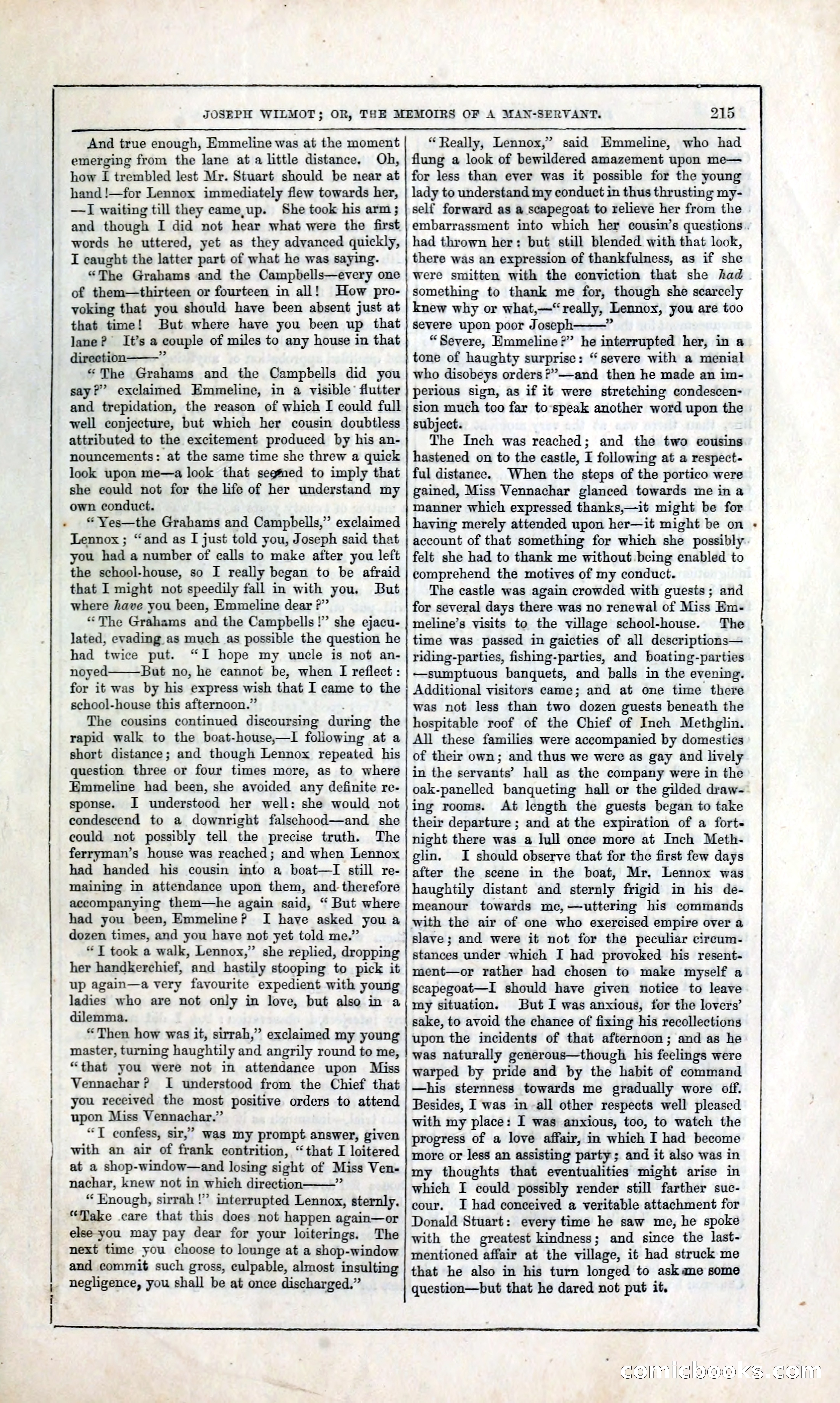 Joseph Wilmot, or, The Memoirs of a Man-Servant — page 228 of 394