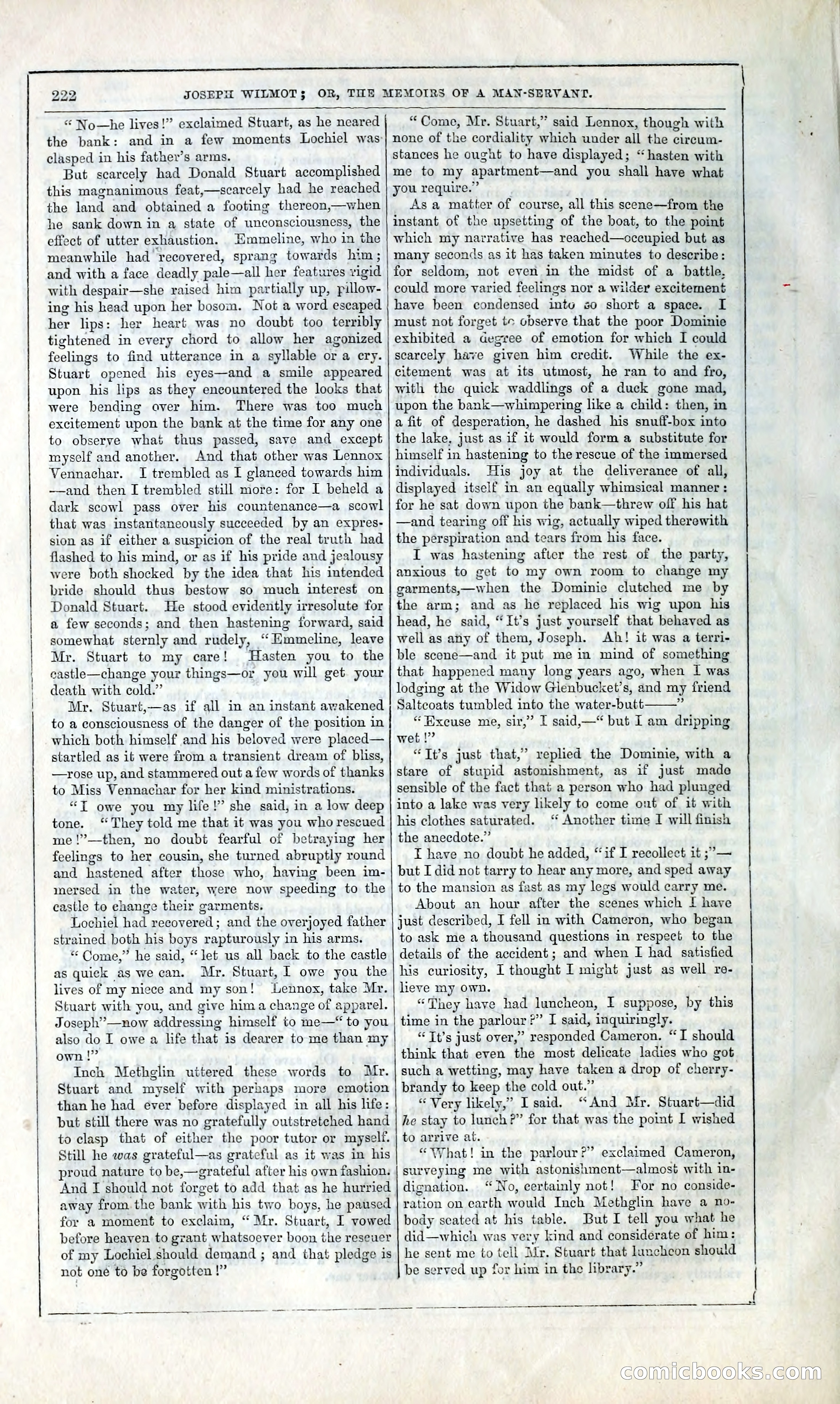 Joseph Wilmot, or, The Memoirs of a Man-Servant — page 235 of 394