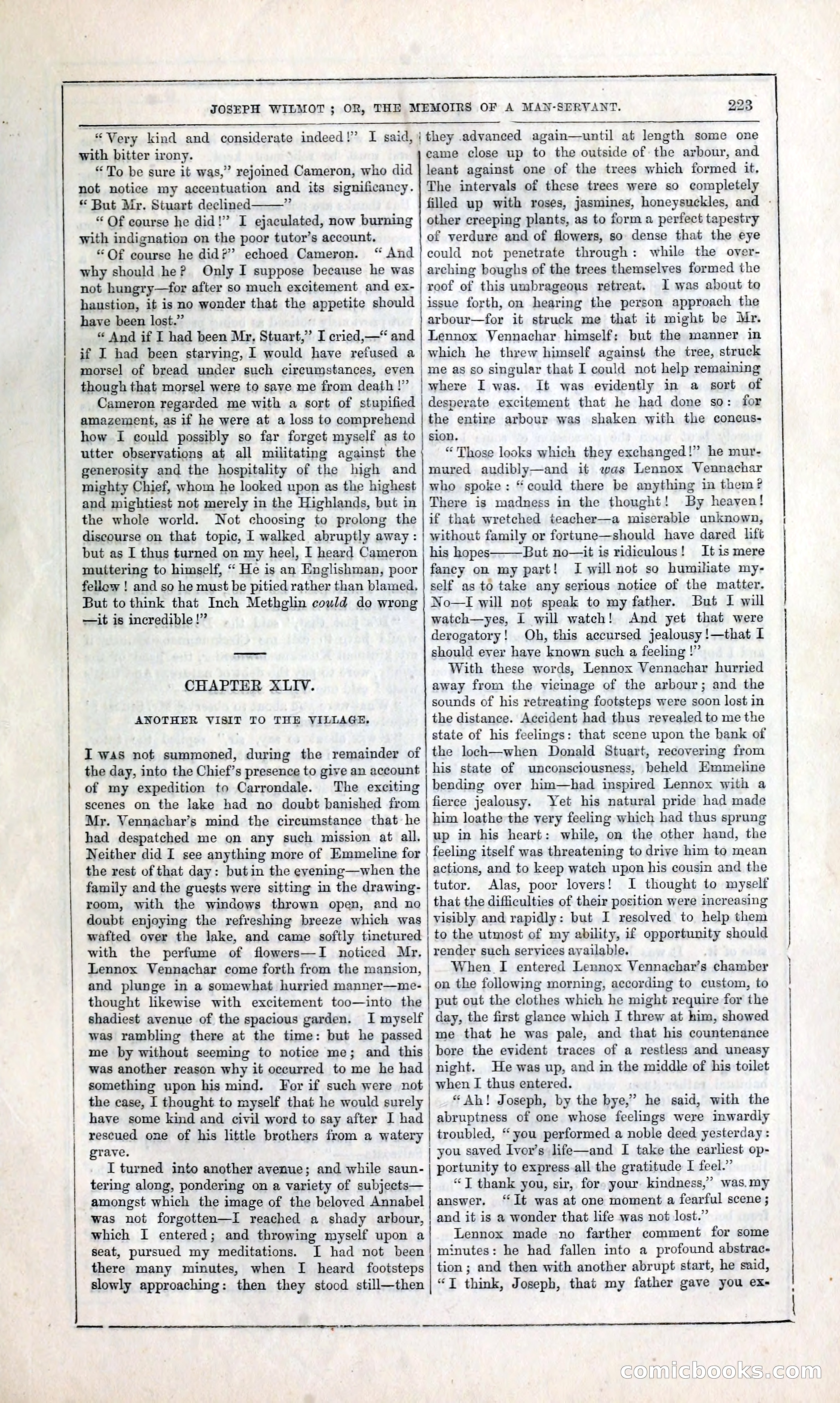 Joseph Wilmot, or, The Memoirs of a Man-Servant — page 236 of 394