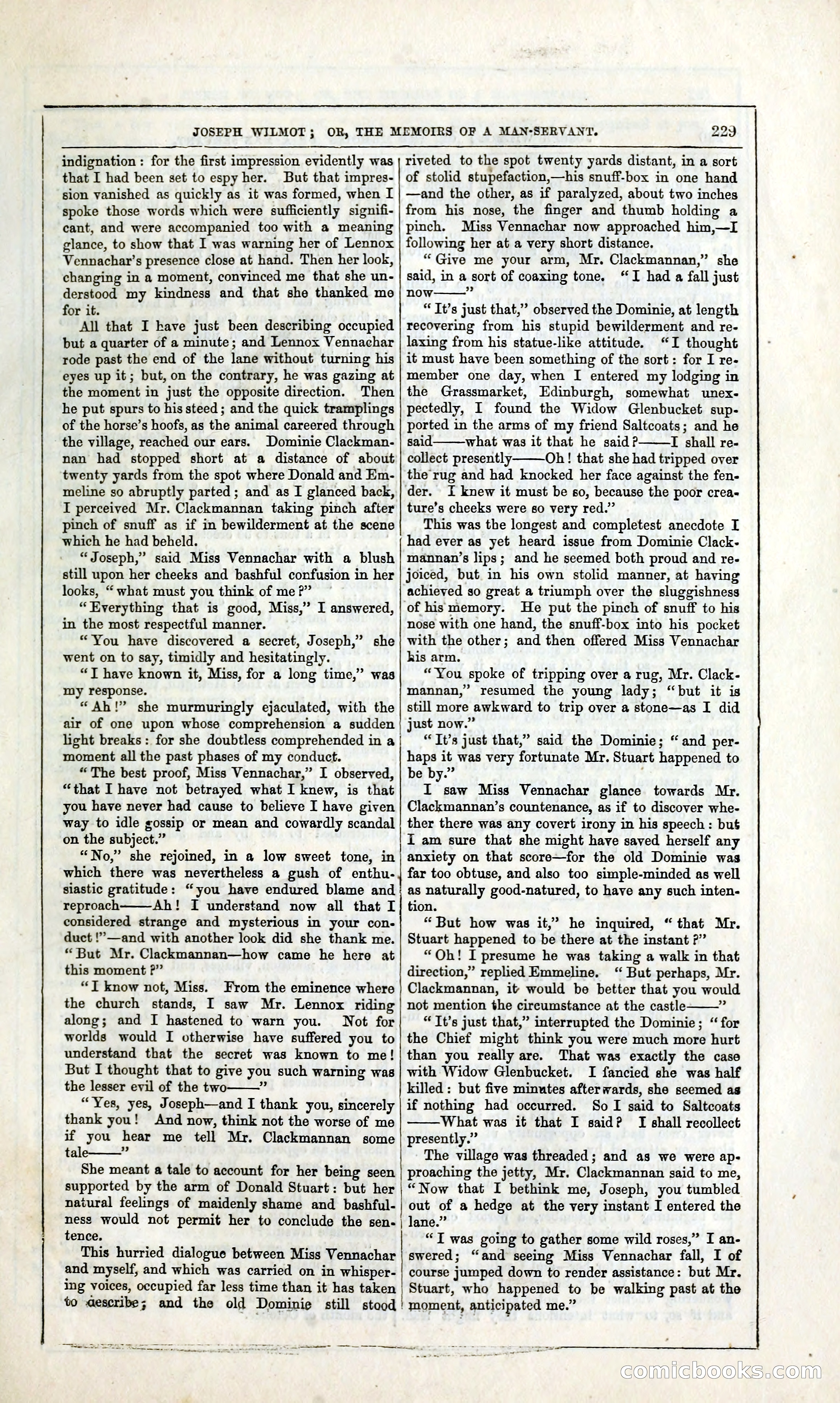 Joseph Wilmot, or, The Memoirs of a Man-Servant — page 242 of 394