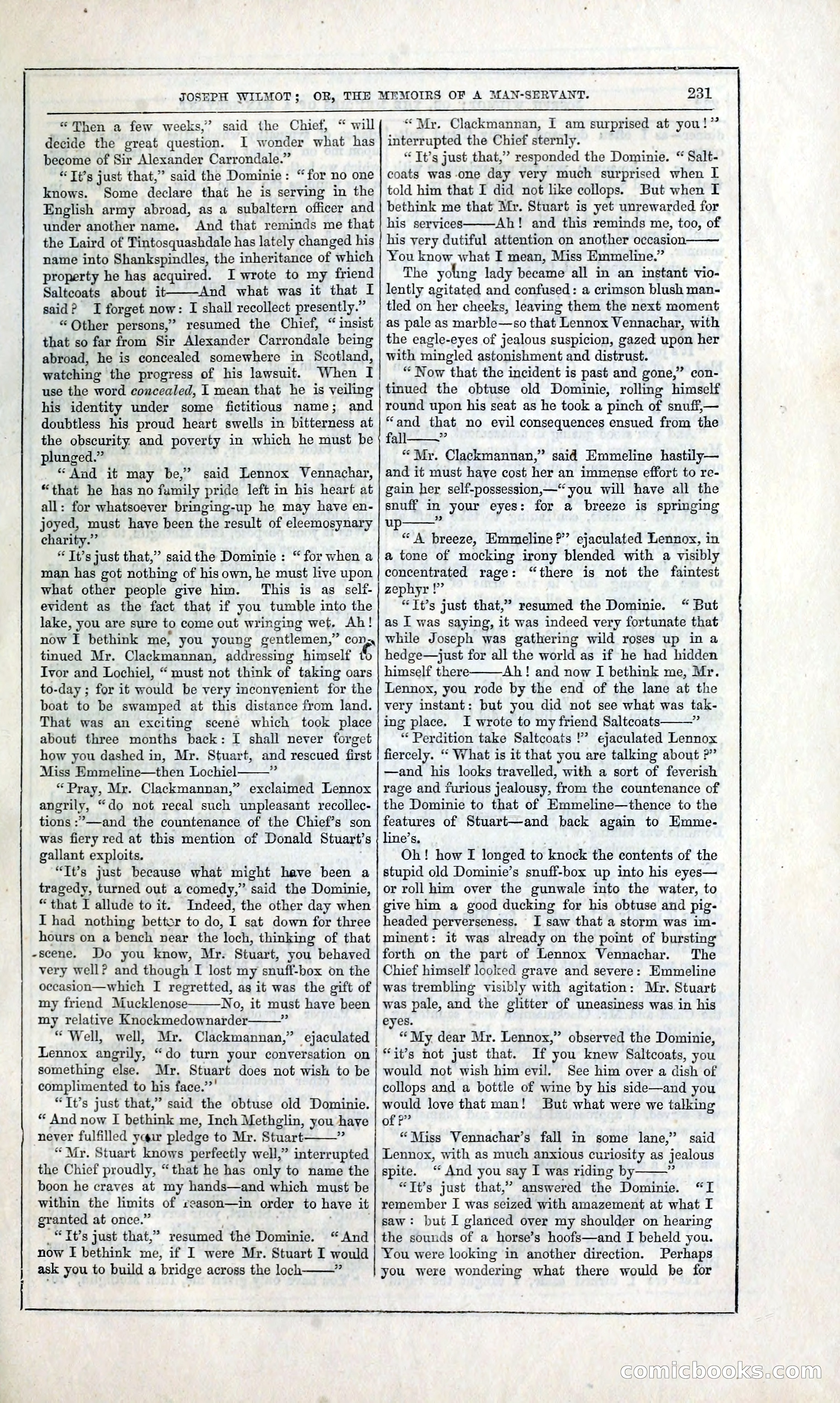 Joseph Wilmot, or, The Memoirs of a Man-Servant — page 244 of 394