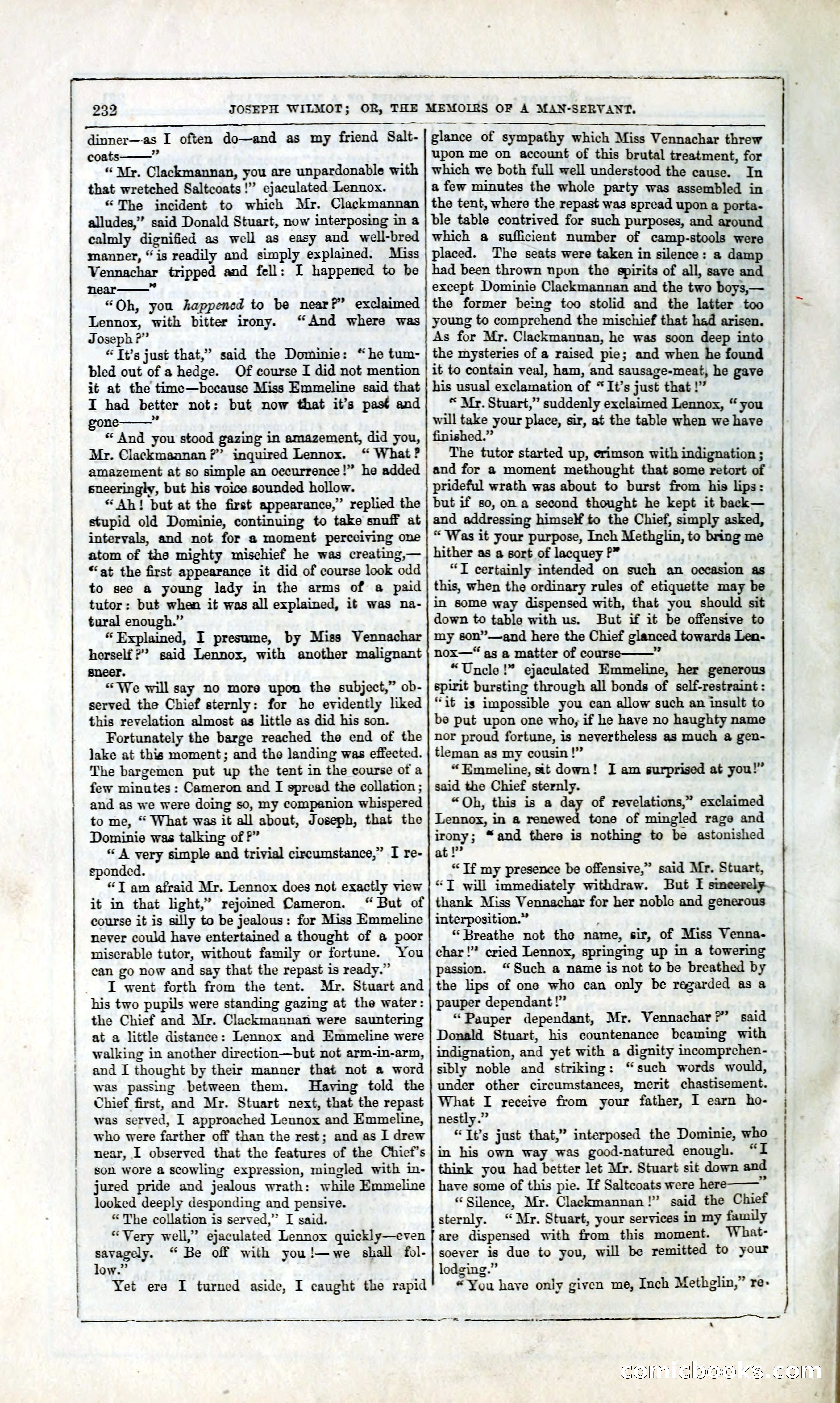 Joseph Wilmot, or, The Memoirs of a Man-Servant — page 245 of 394