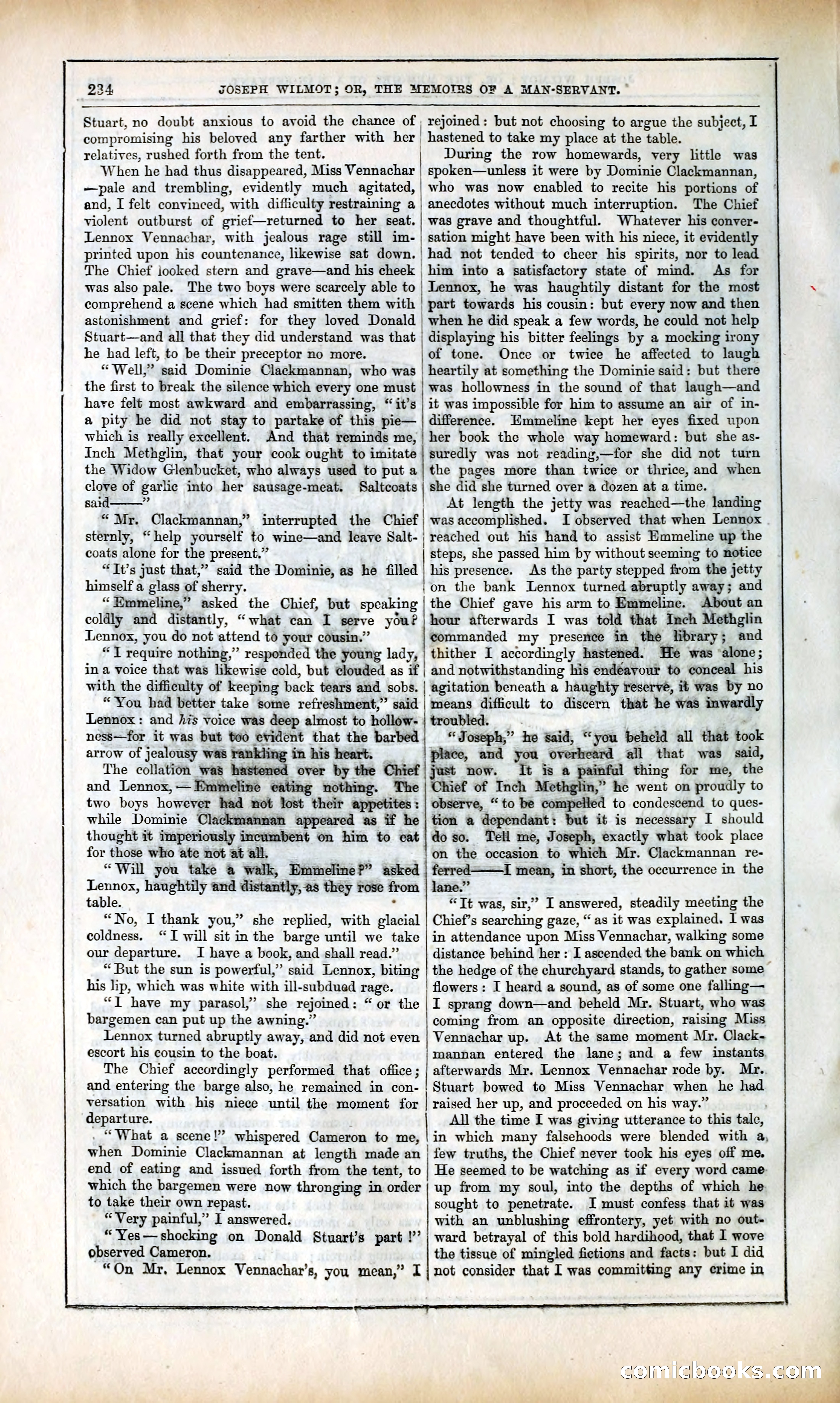 Joseph Wilmot, or, The Memoirs of a Man-Servant — page 247 of 394