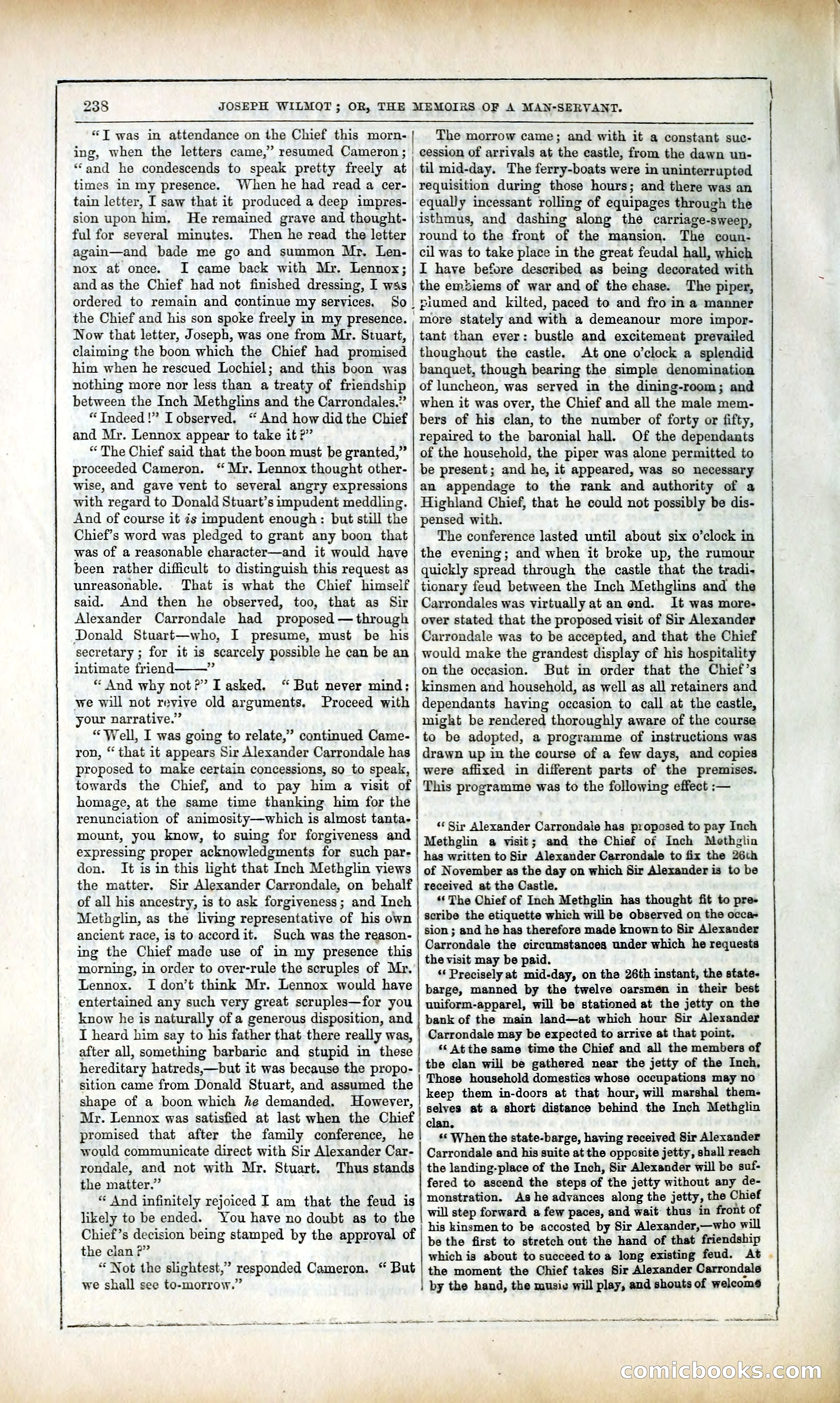 Joseph Wilmot, or, The Memoirs of a Man-Servant — page 251 of 394