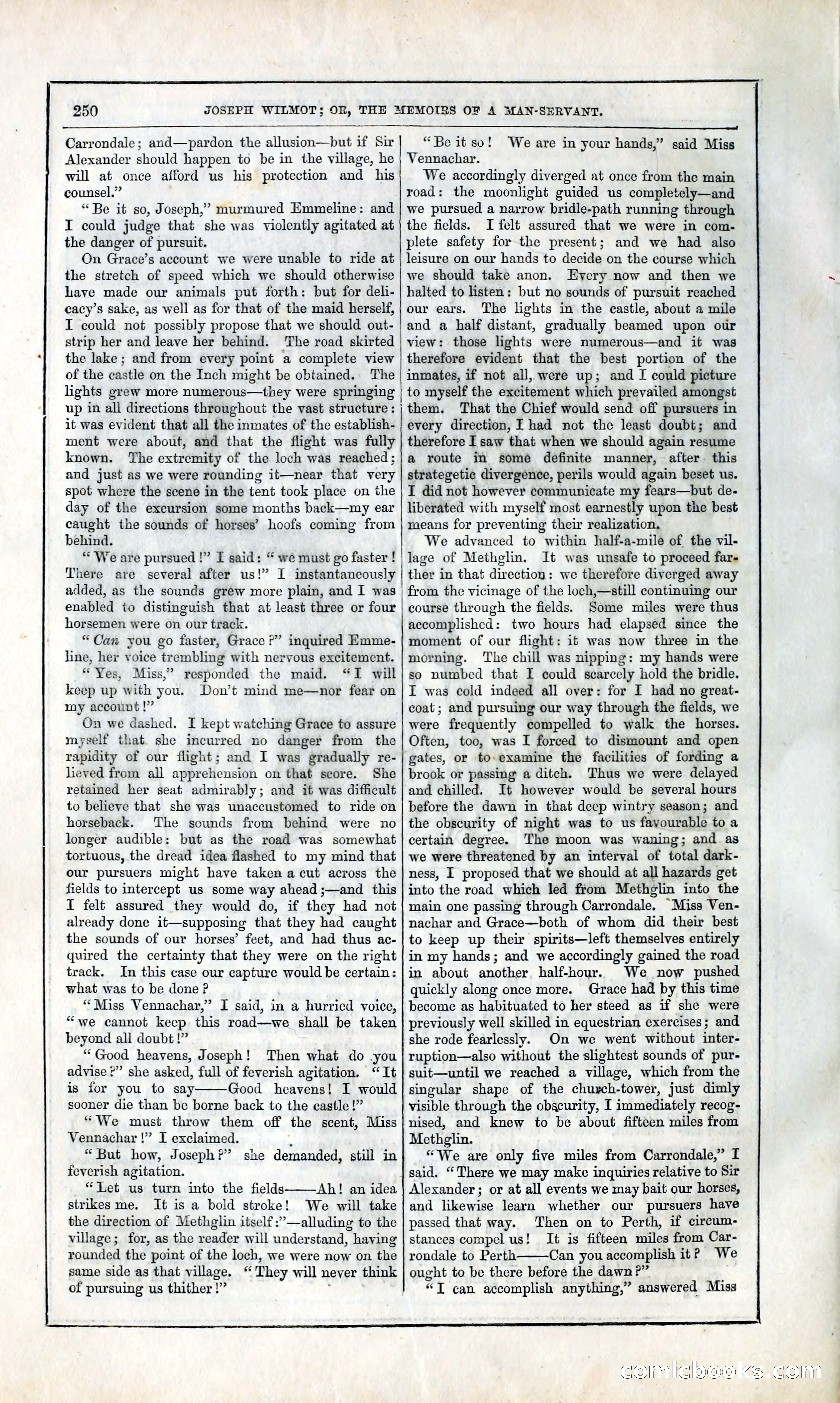 Joseph Wilmot, or, The Memoirs of a Man-Servant — page 263 of 394
