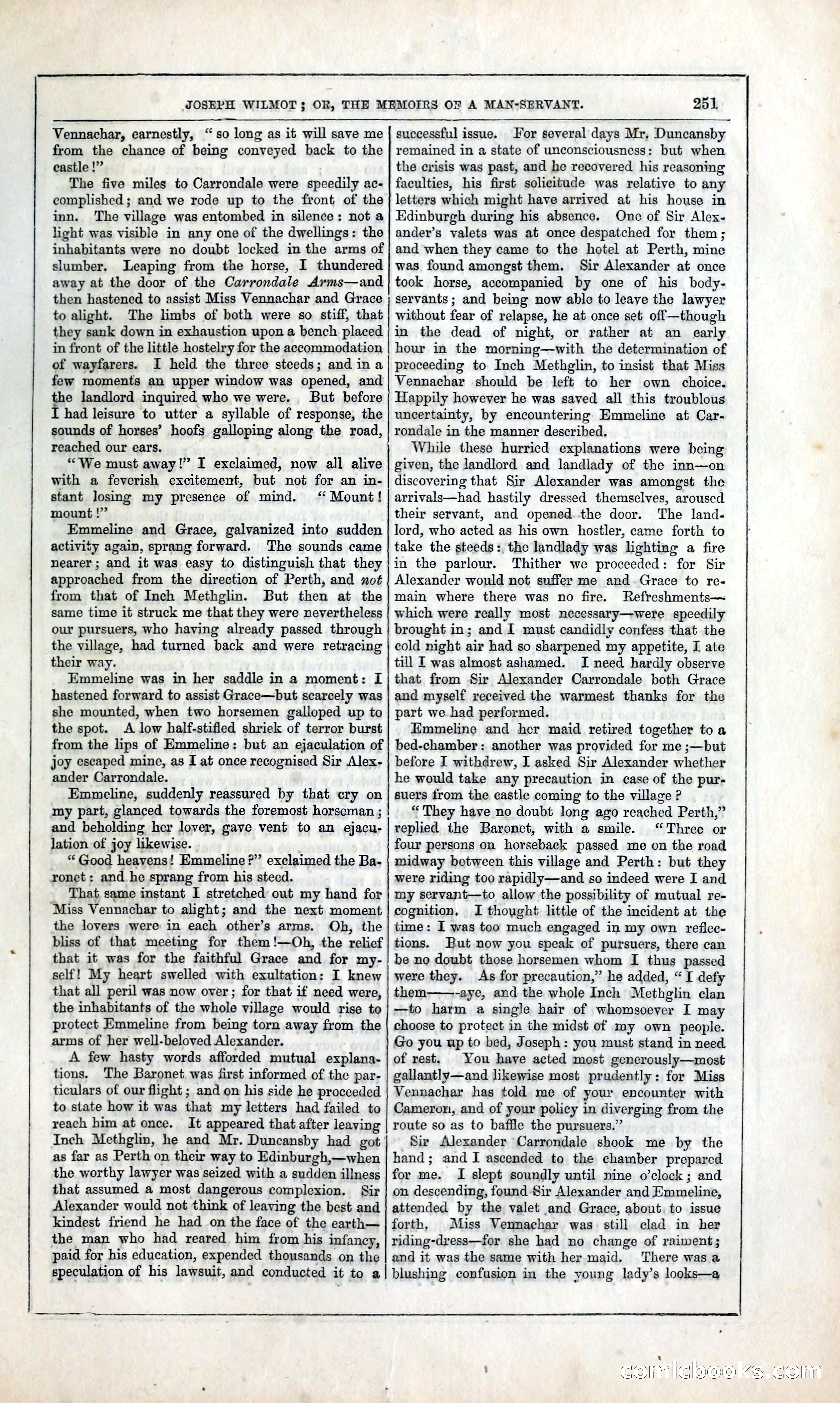 Joseph Wilmot, or, The Memoirs of a Man-Servant — page 264 of 394