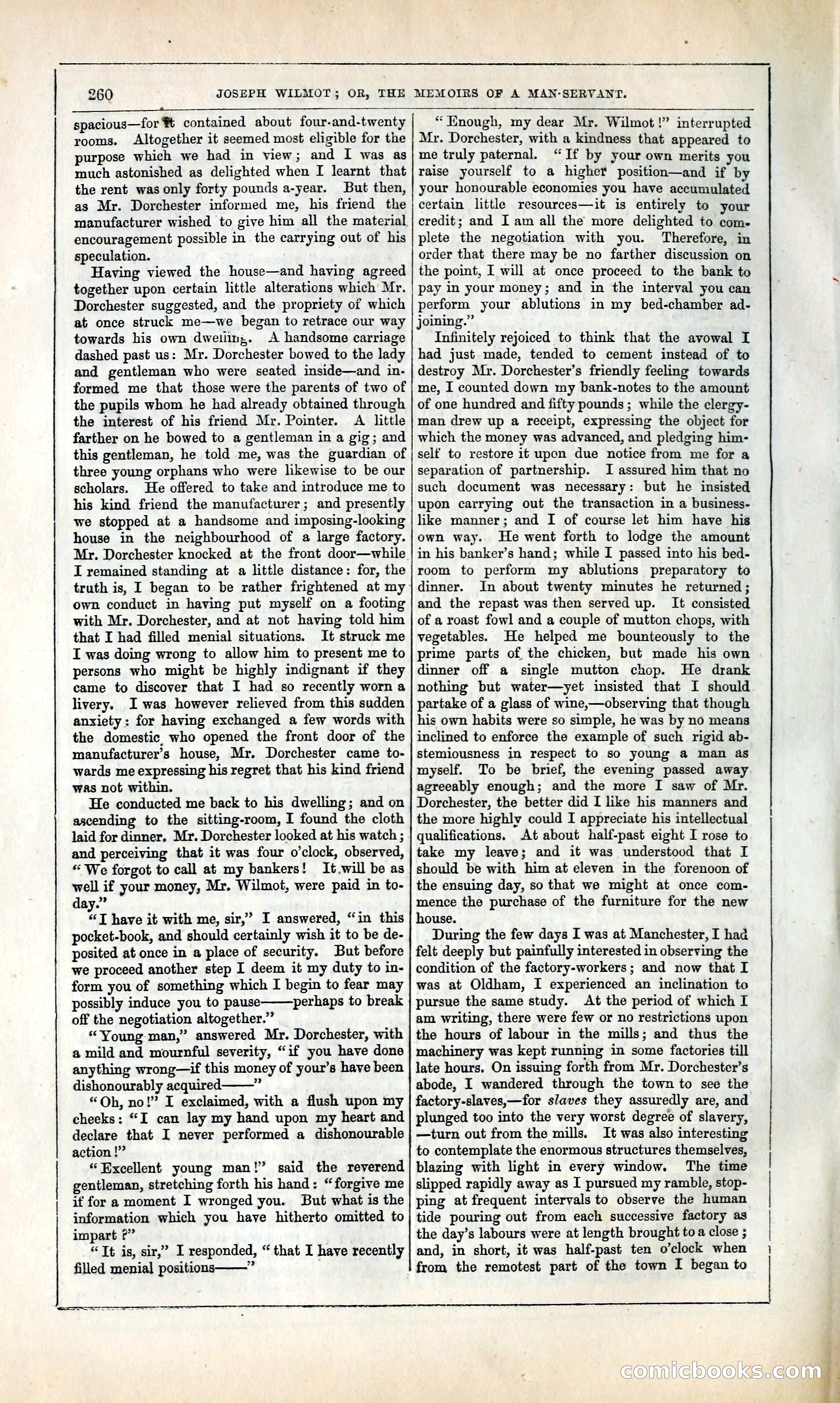 Joseph Wilmot, or, The Memoirs of a Man-Servant — page 273 of 394
