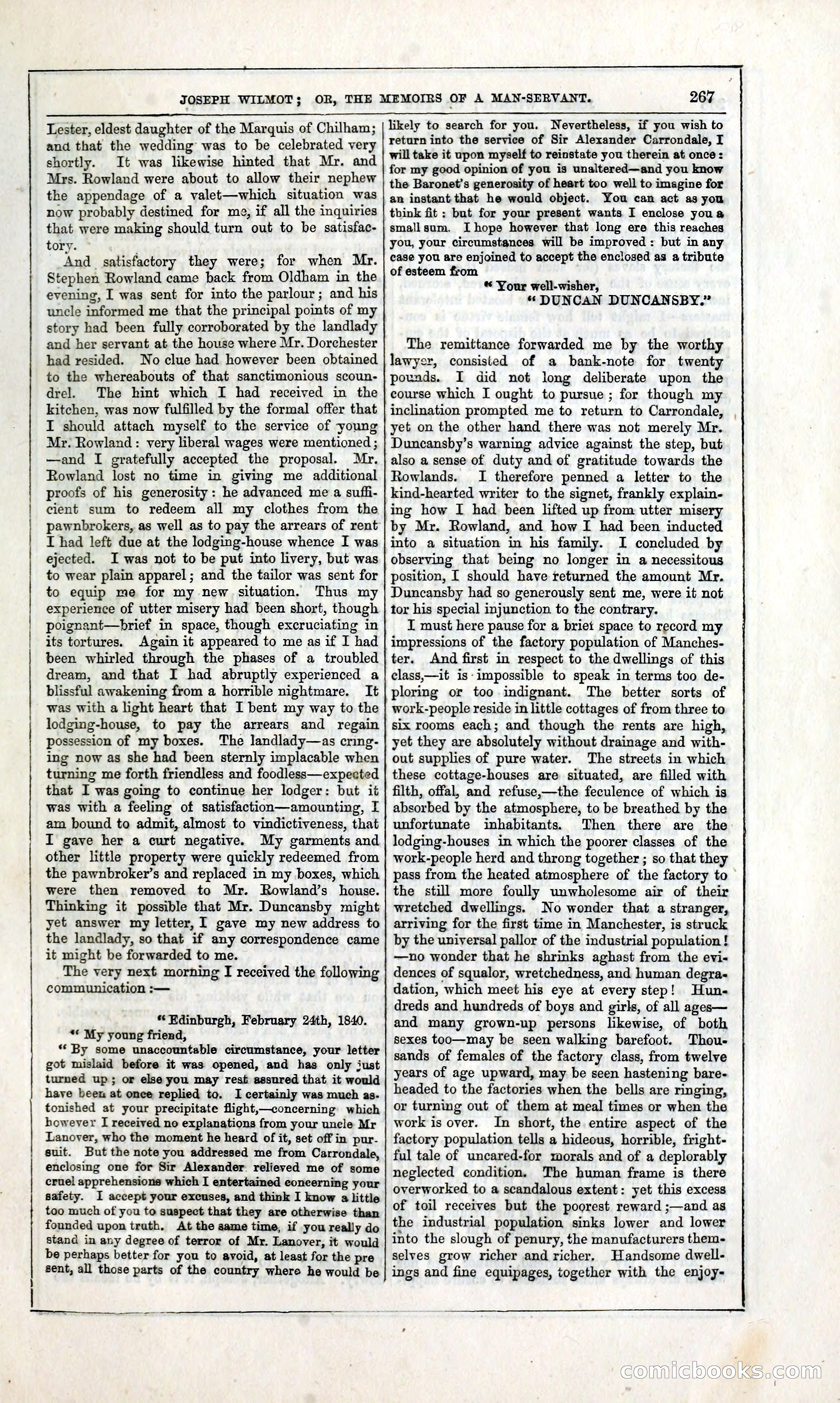 Joseph Wilmot, or, The Memoirs of a Man-Servant — page 280 of 394