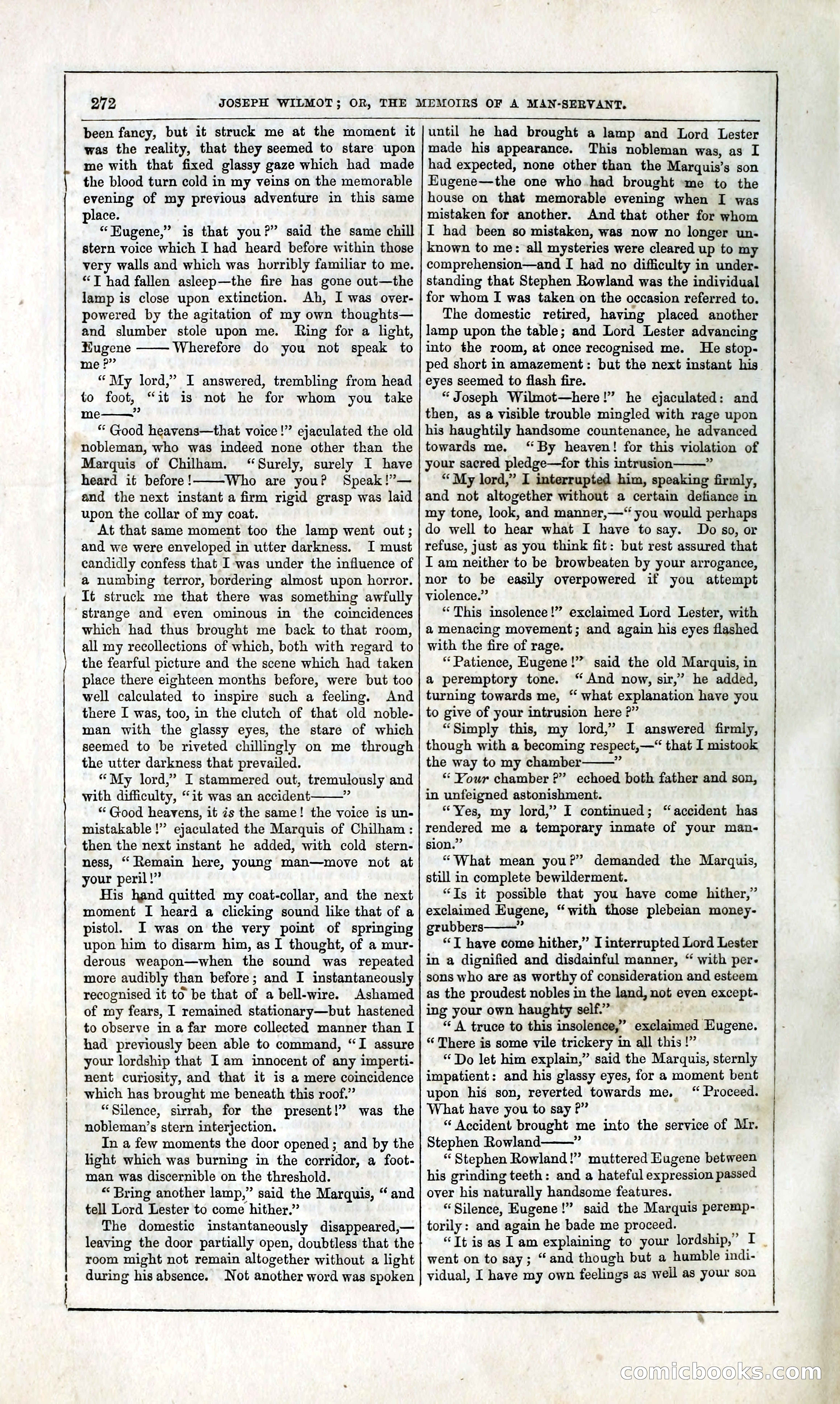 Joseph Wilmot, or, The Memoirs of a Man-Servant — page 285 of 394