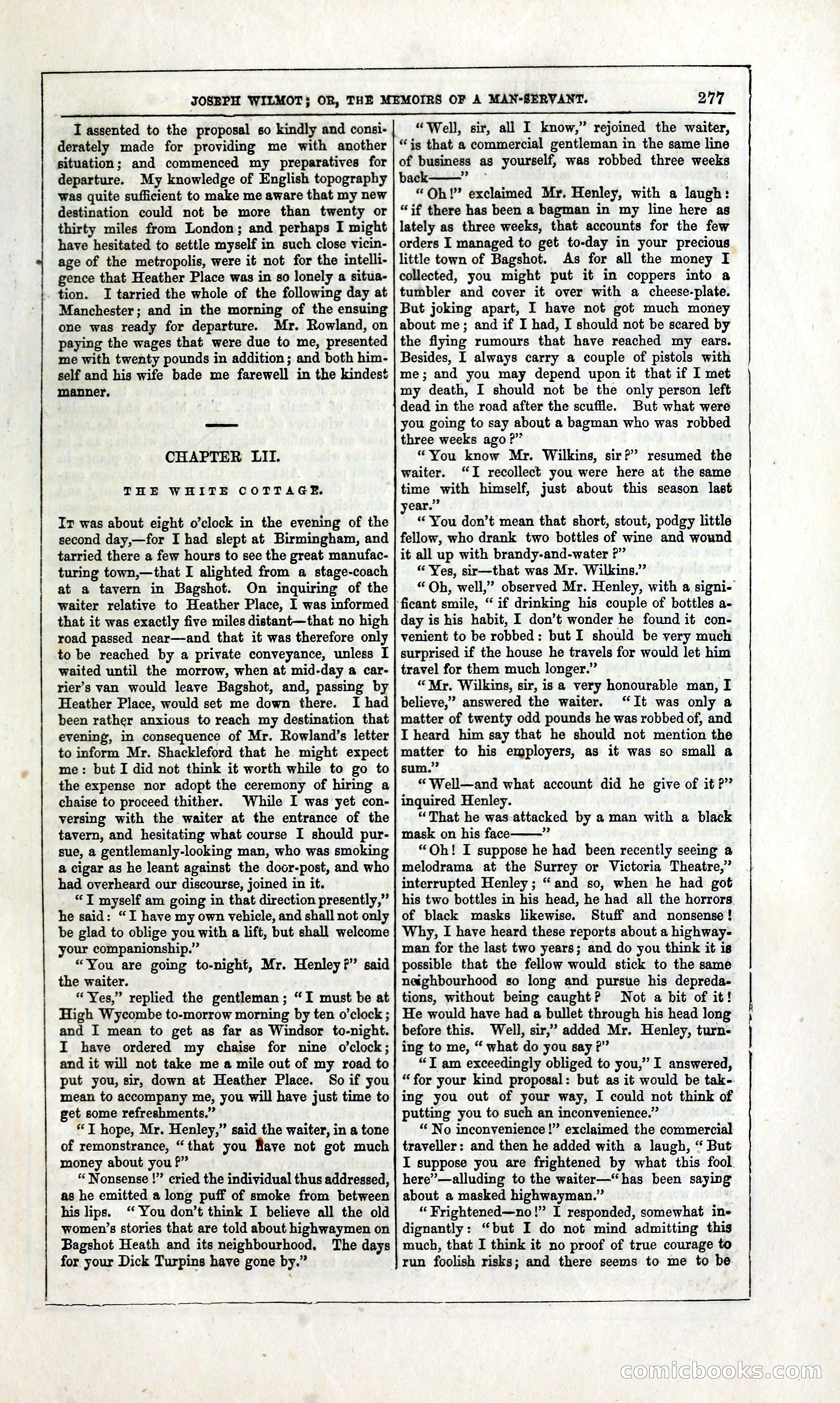 Joseph Wilmot, or, The Memoirs of a Man-Servant — page 290 of 394