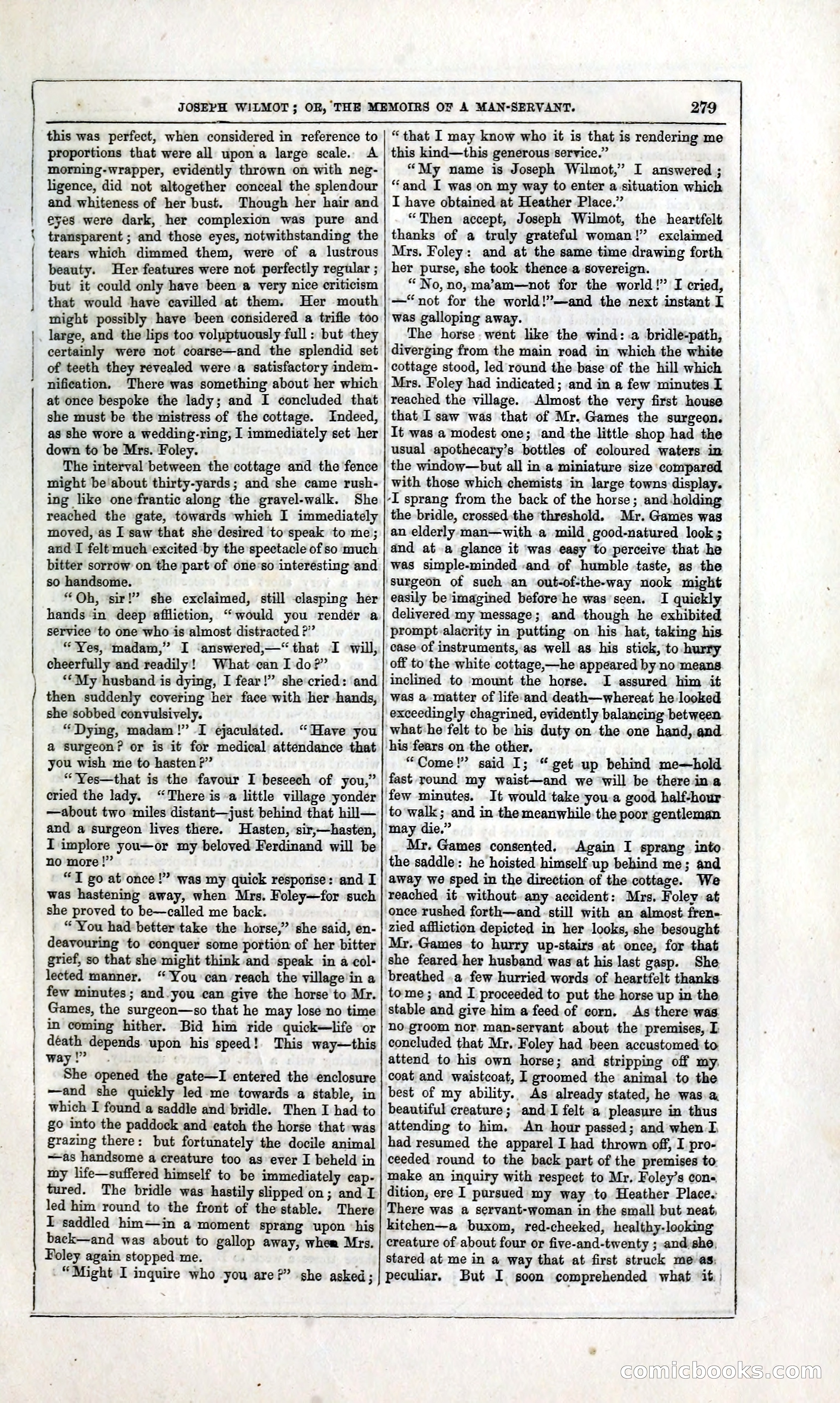 Joseph Wilmot, or, The Memoirs of a Man-Servant — page 292 of 394