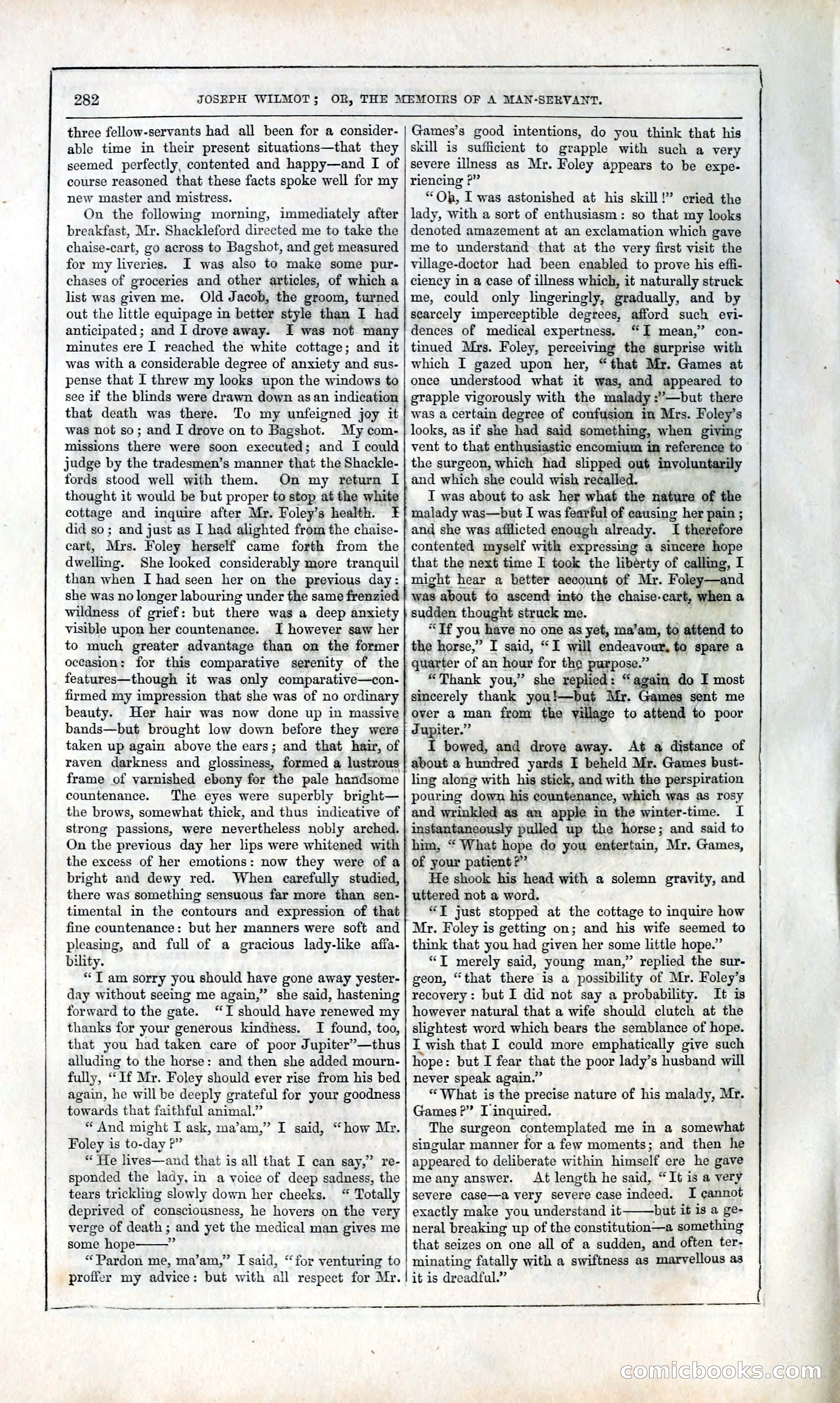 Joseph Wilmot, or, The Memoirs of a Man-Servant — page 295 of 394