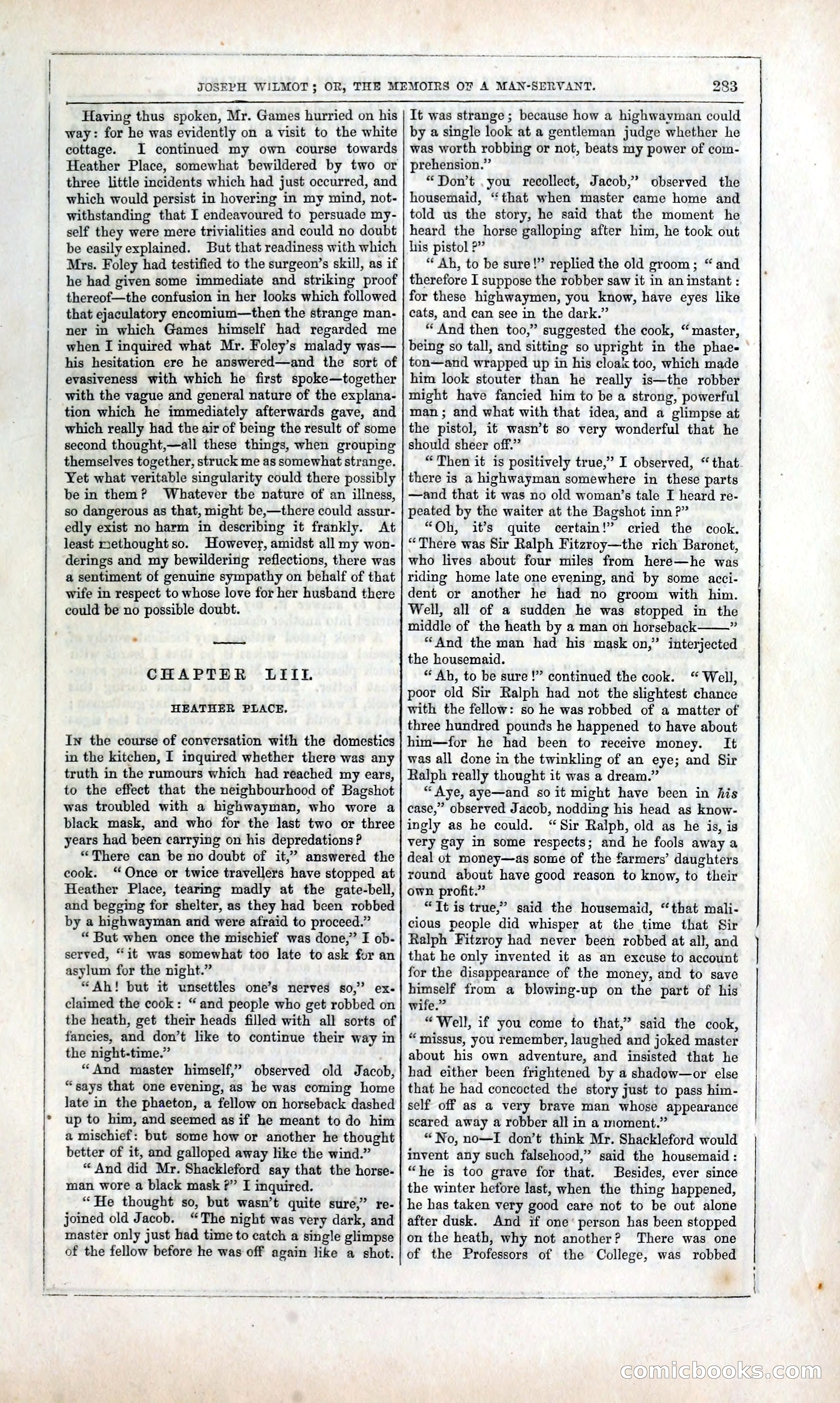 Joseph Wilmot, or, The Memoirs of a Man-Servant — page 296 of 394