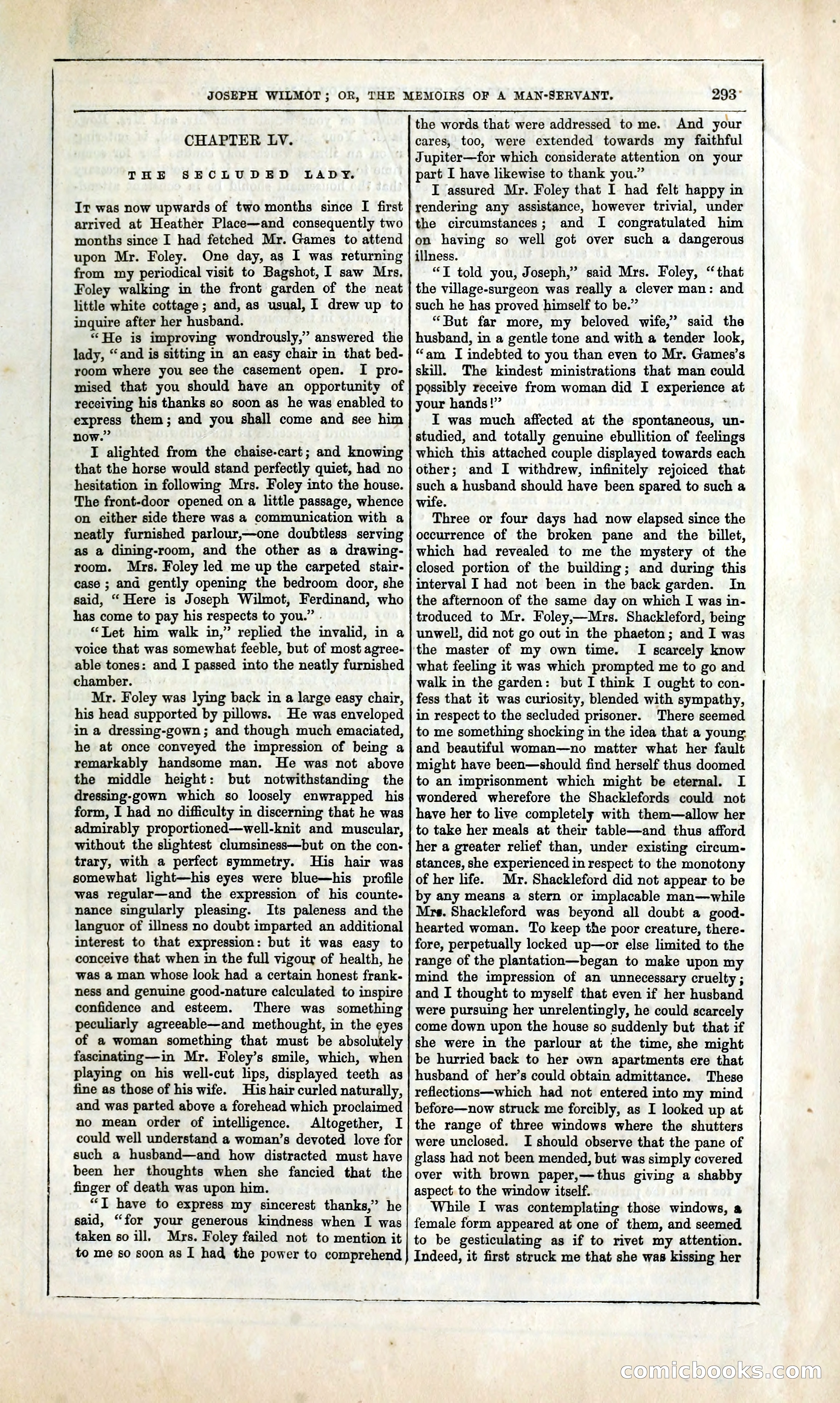 Joseph Wilmot, or, The Memoirs of a Man-Servant — page 306 of 394