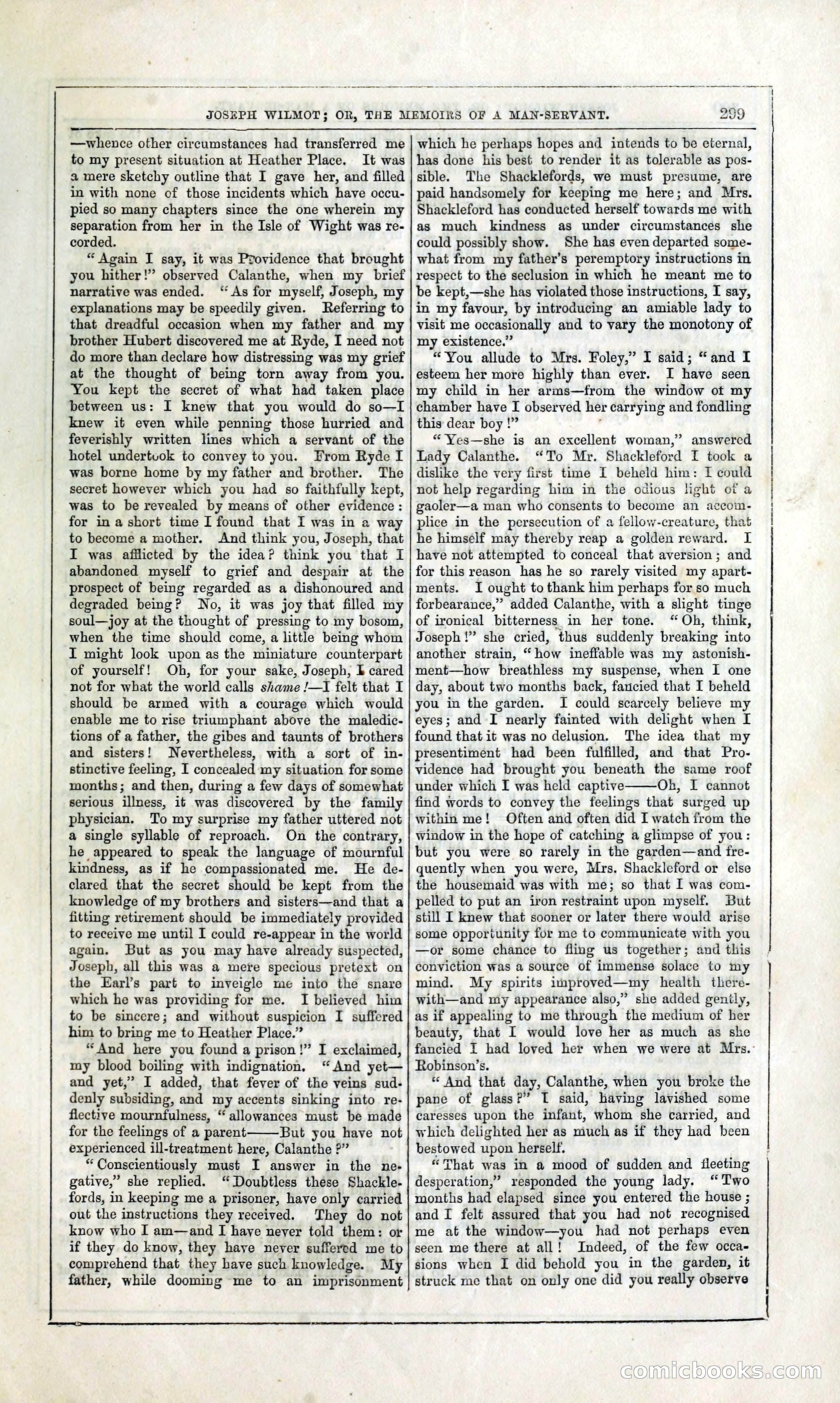 Joseph Wilmot, or, The Memoirs of a Man-Servant — page 312 of 394